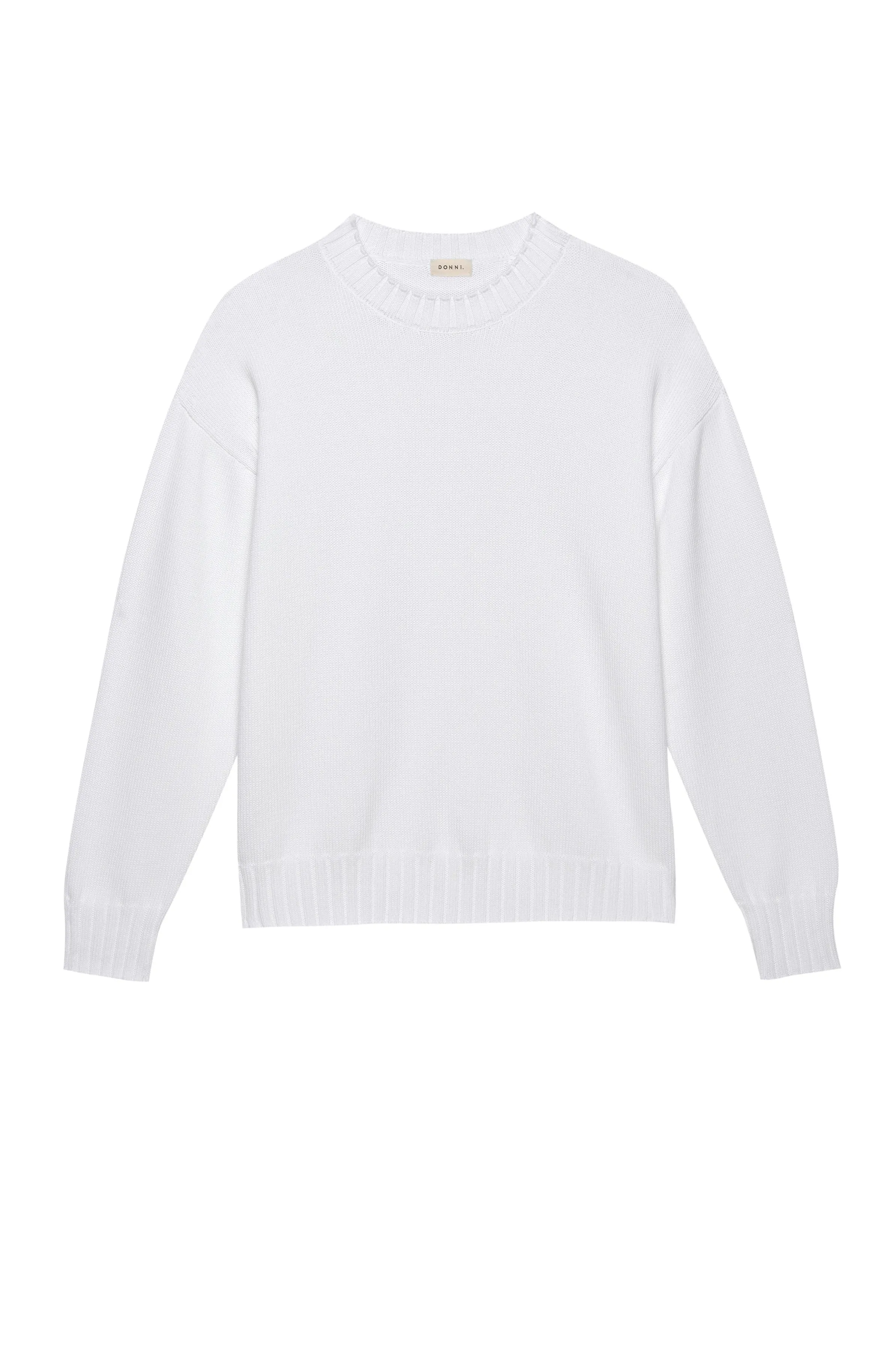The Cotton Knit Crewneck sold by DONNI. product image thumbnail 2