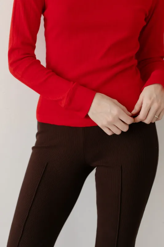 The Pointelle Long Sleeve sold by DONNI.
