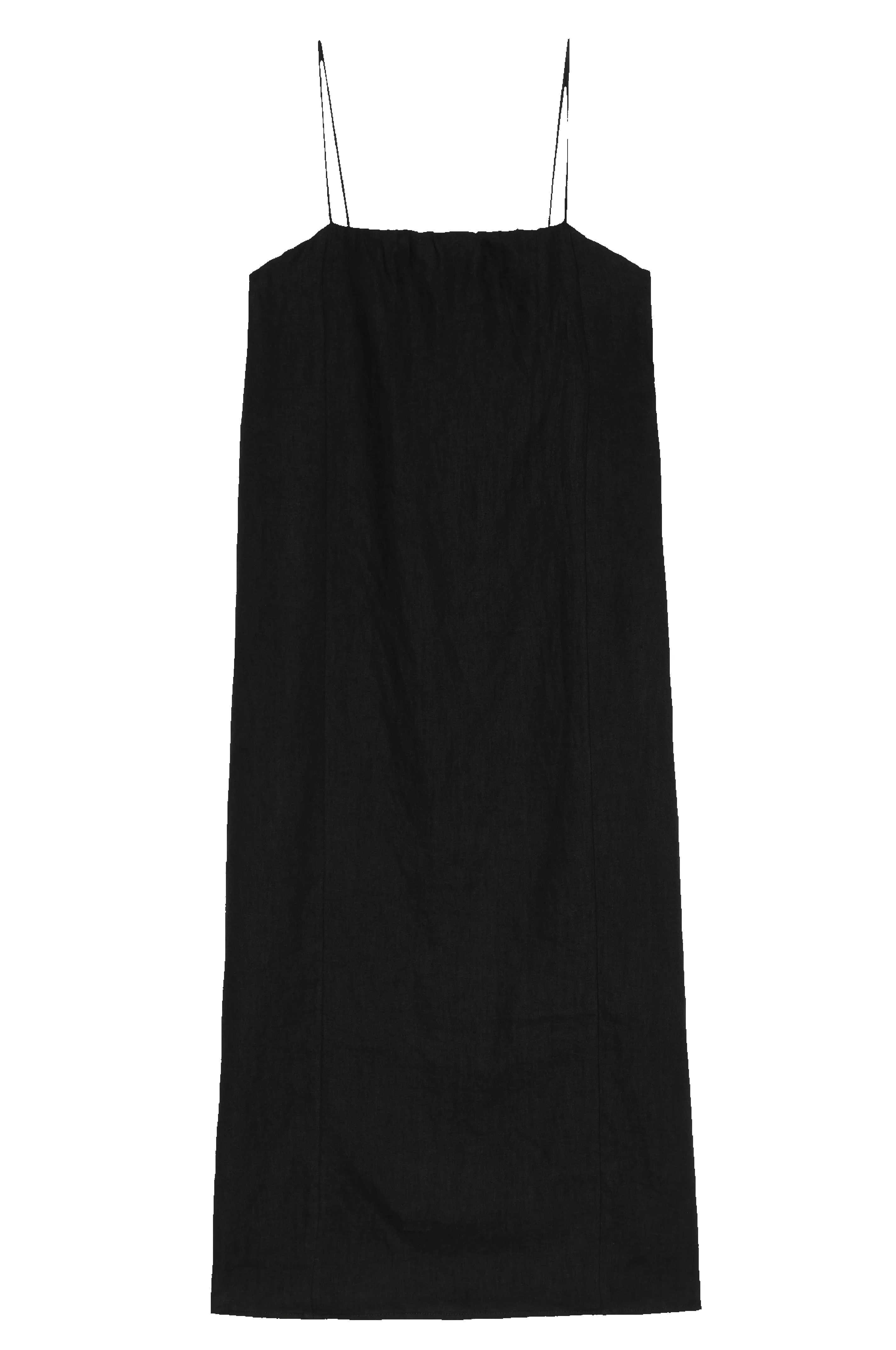 The Linen Spaghetti Dress sold by DONNI. product image thumbnail 2
