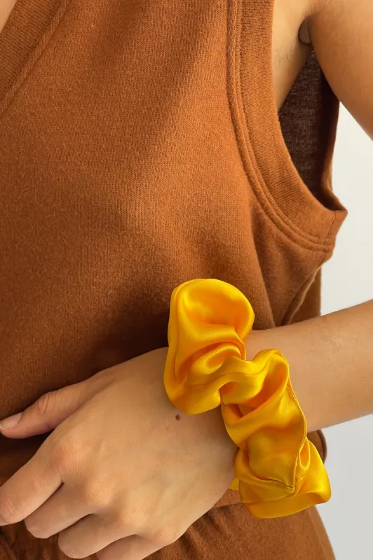 The Silk Scrunchie sold by DONNI.