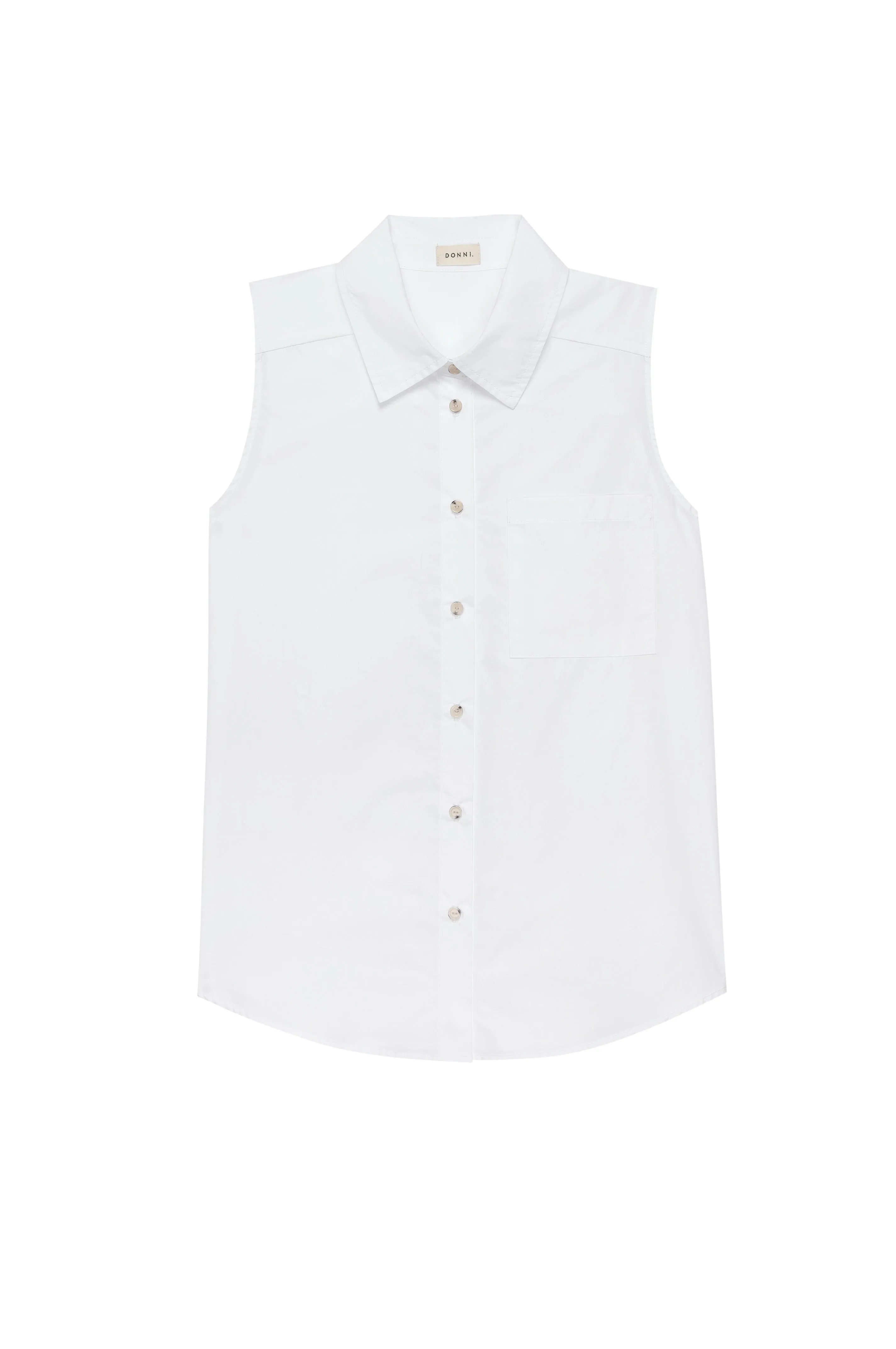 The Pop Sleeveless Shirt sold by DONNI. product image thumbnail 2