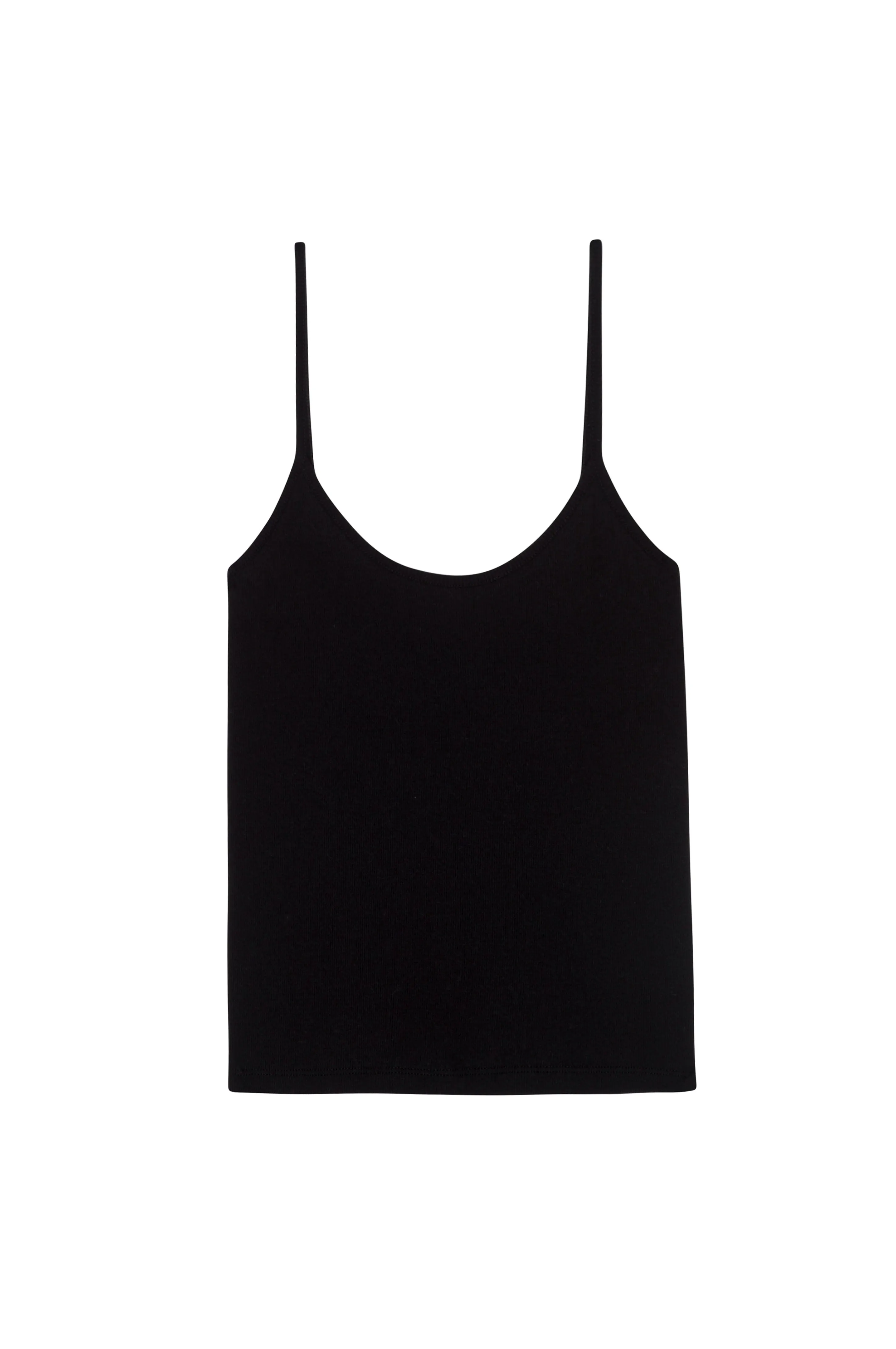 rib spaghetti tank sold by DONNI. product image thumbnail 2