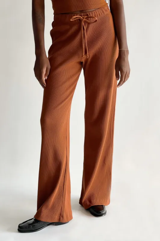 thermal wide leg sold by DONNI.