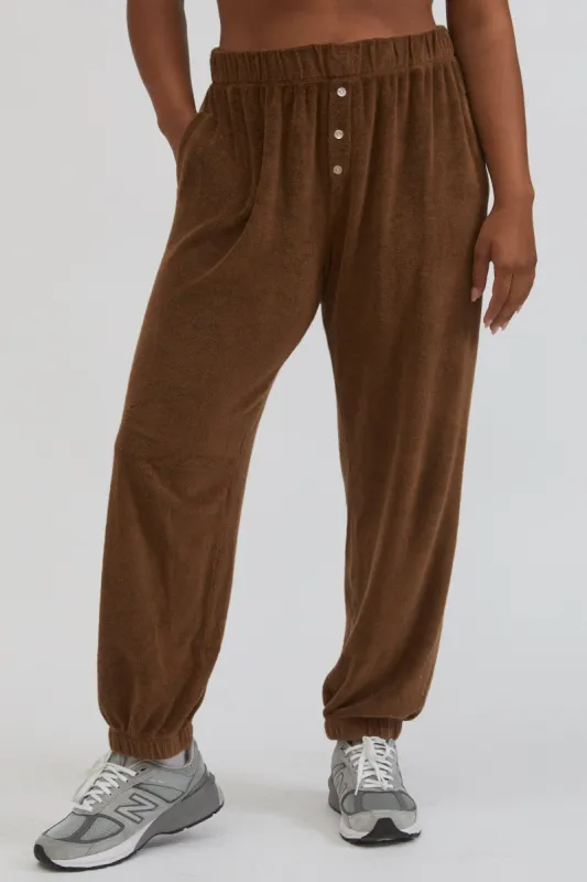 terry henley sweatpant sold by DONNI.