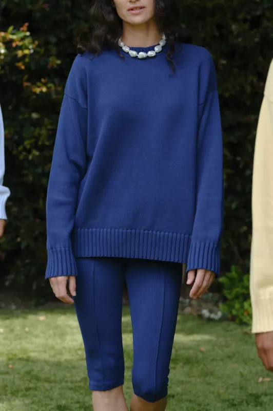 The Cotton Knit Crewneck sold by DONNI.