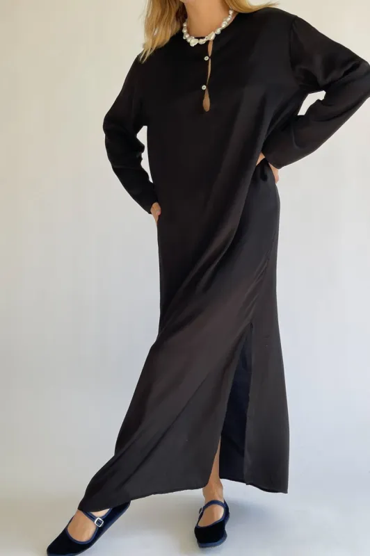 silky tunic dress sold by DONNI.