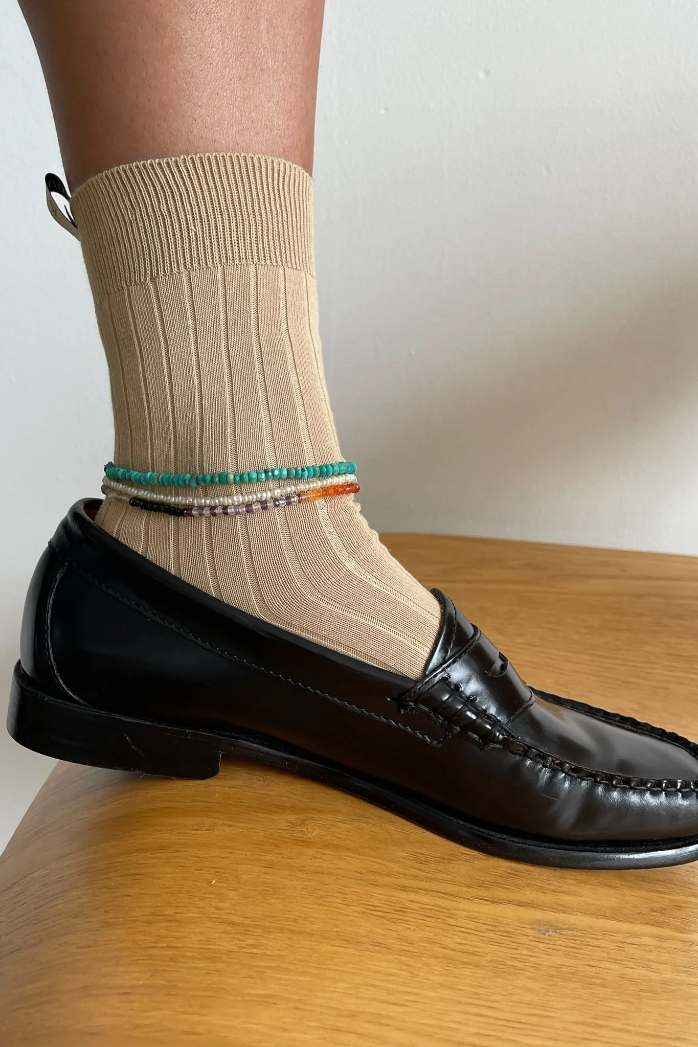 The Small Pearl Anklet sold by DONNI. product image thumbnail 2