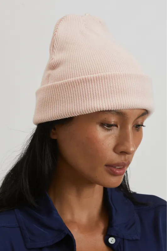 pearl beanie sold by DONNI.