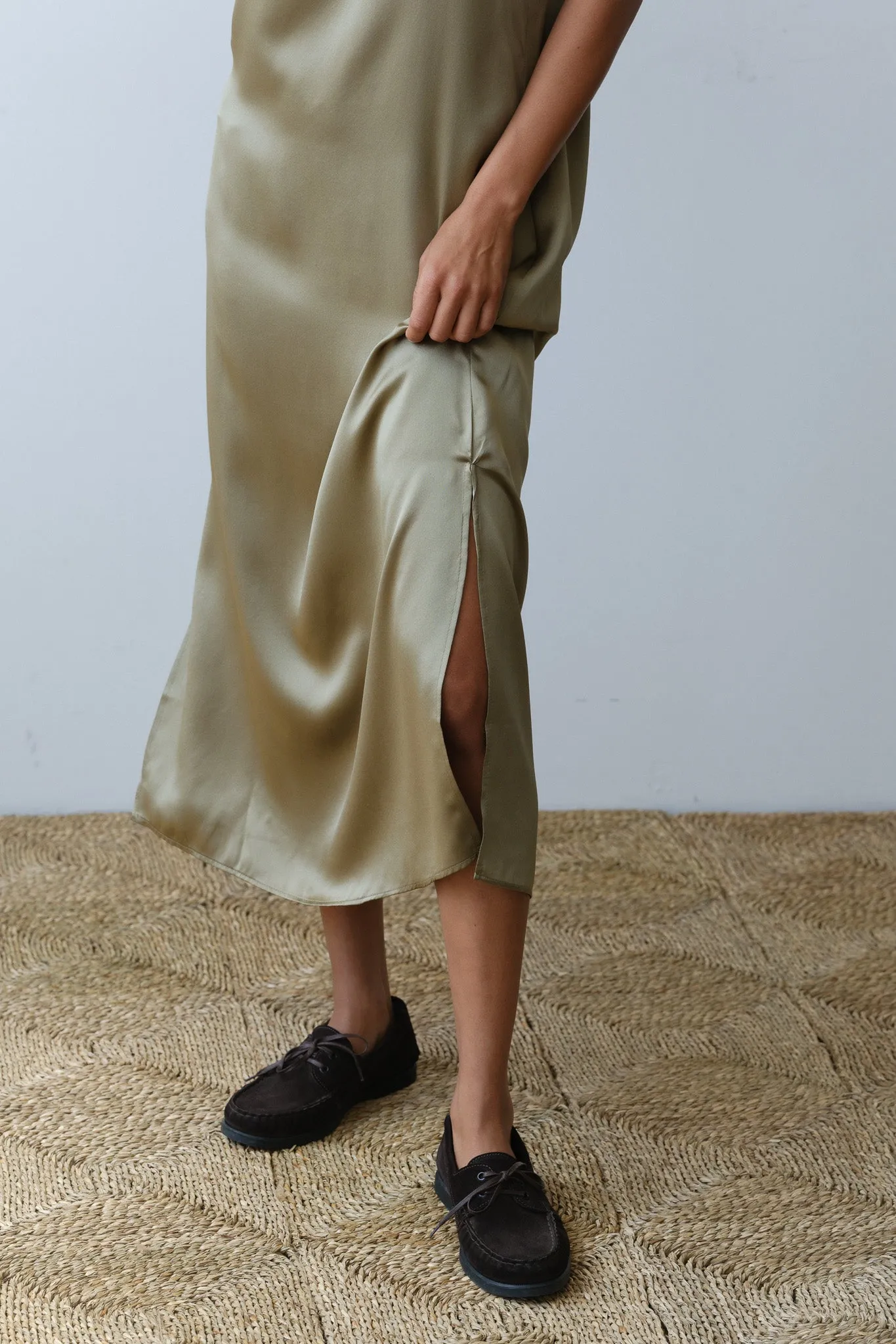 The Silk Cami Dress sold by DONNI.