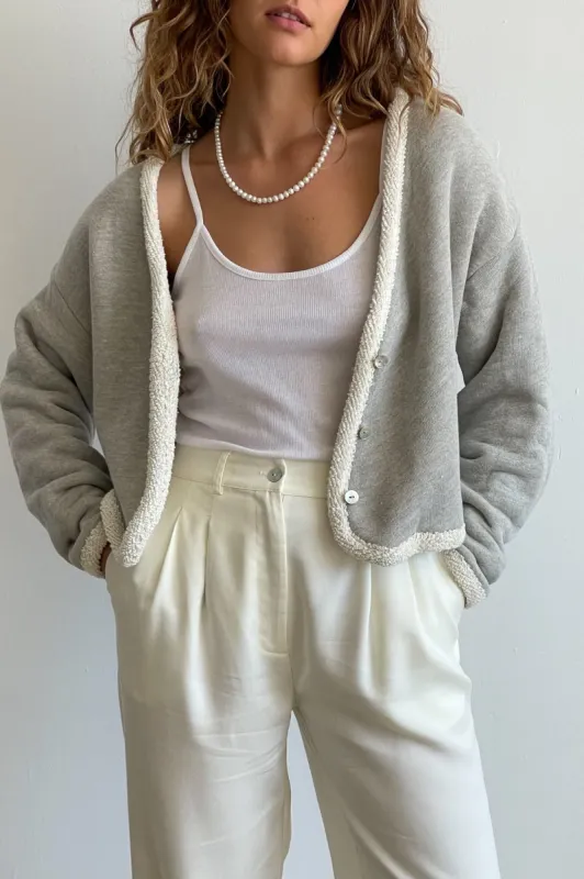 poodle cardi made by DONNI.