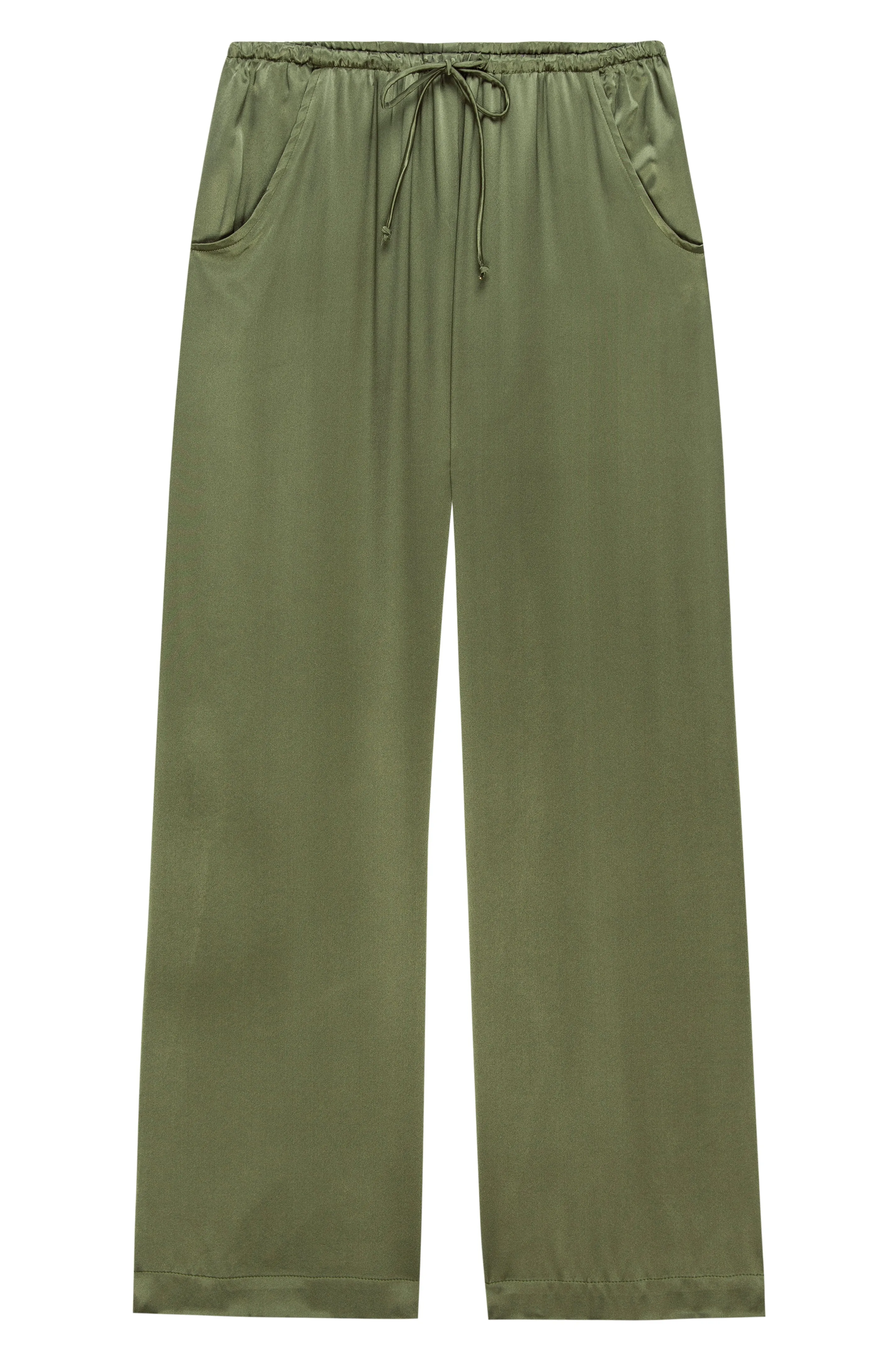 The Silk Drawstring Pant sold by DONNI. product image thumbnail 2