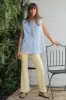 The Pop Sleeveless Shirt sold by DONNI.