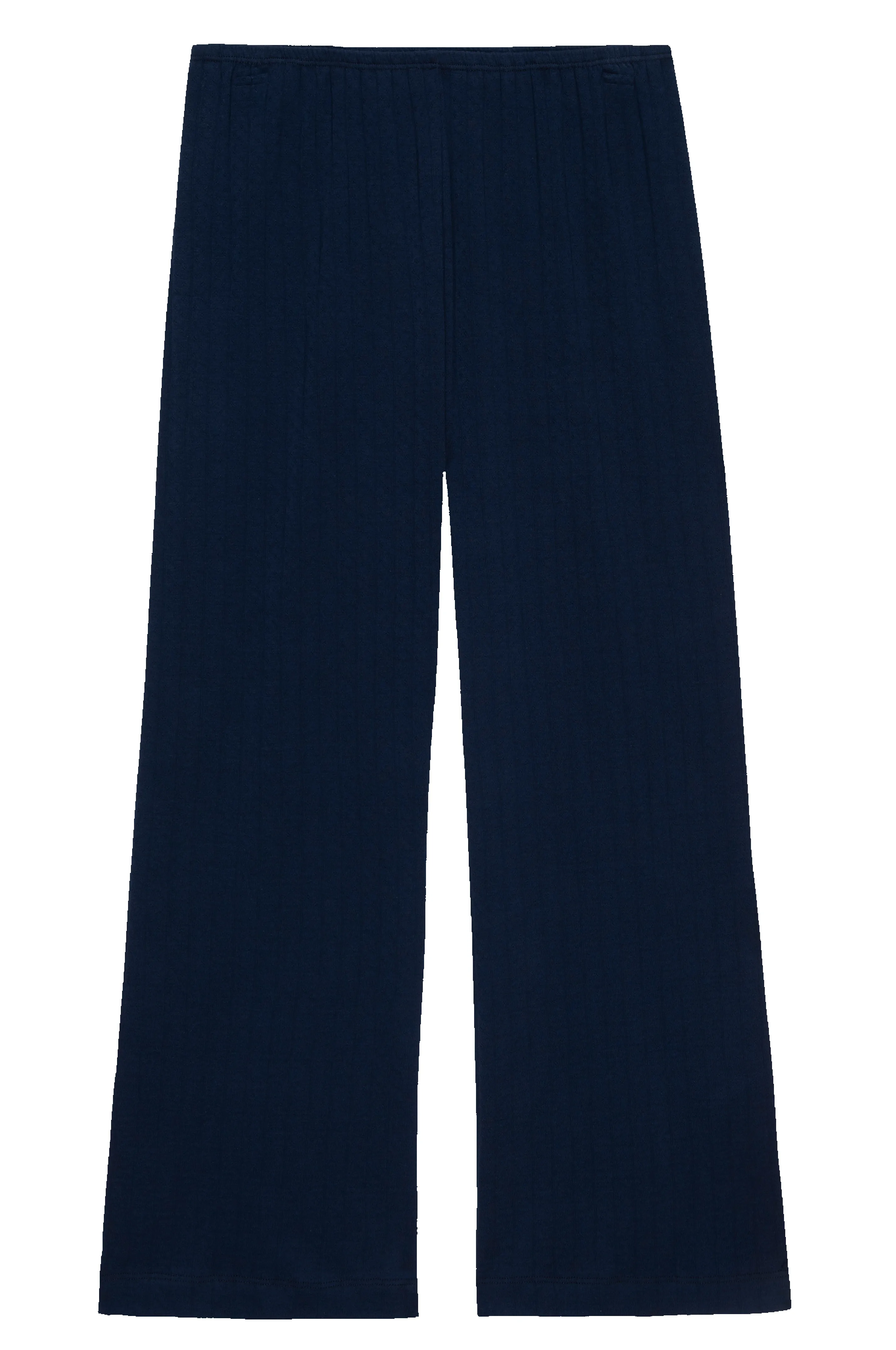 The Pointelle Simple Crop Pant sold by DONNI. product image thumbnail 2