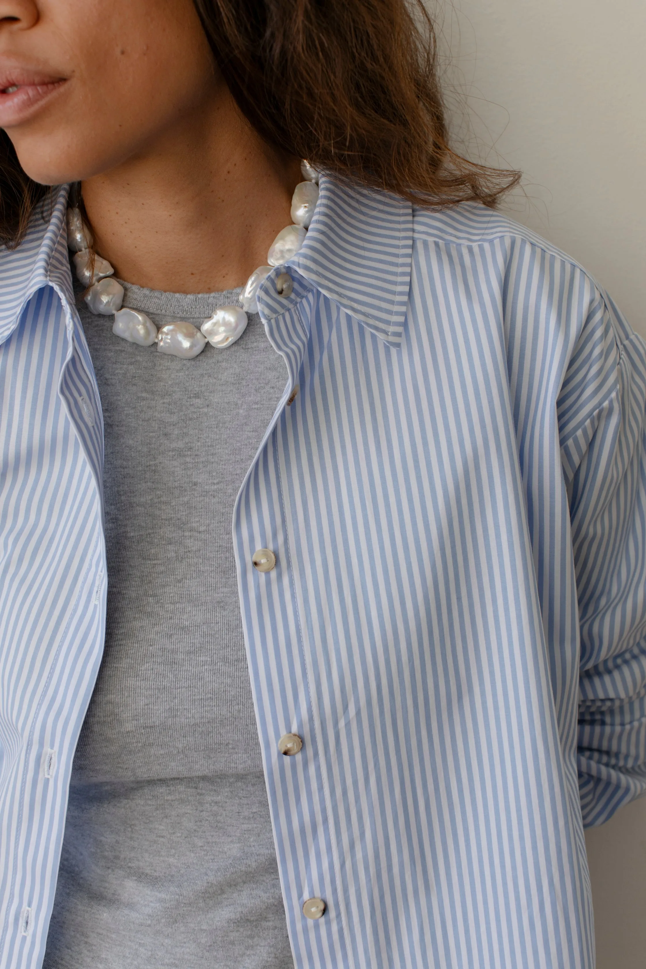 The Pop Button Down sold by DONNI. product image thumbnail 3