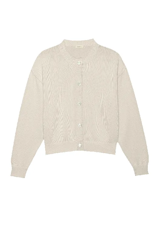 The Cotton Knit Cardigan sold by DONNI. product image thumbnail 2