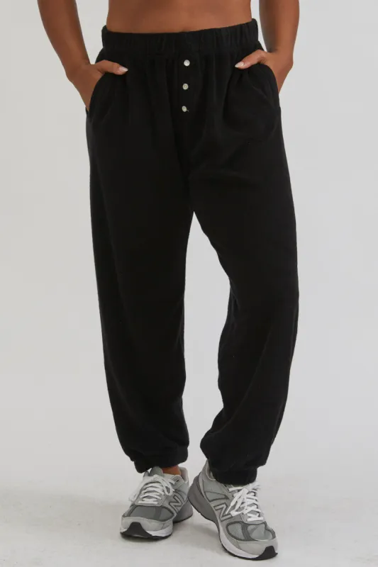 terry henley sweatpant sold by DONNI.