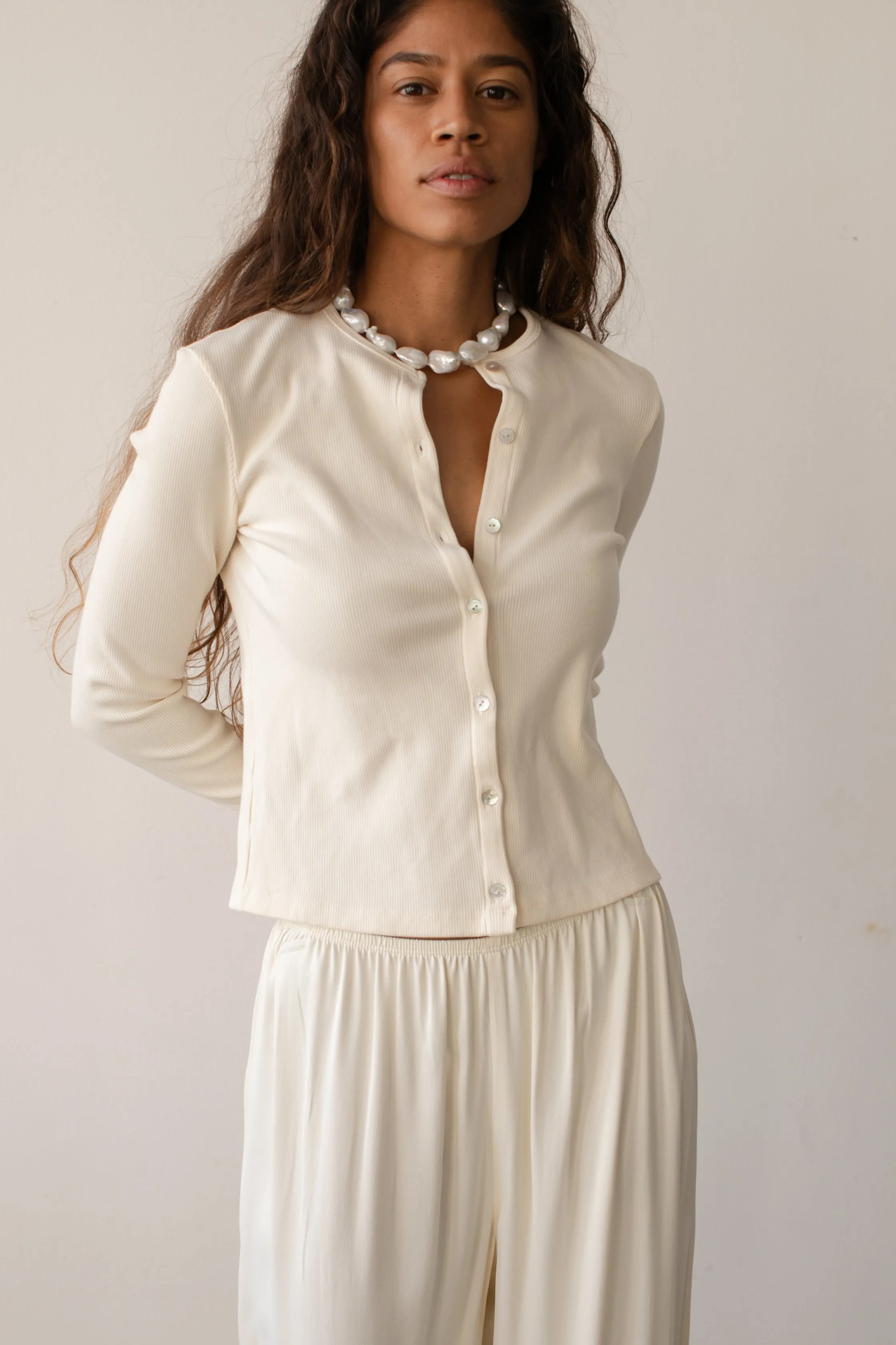 The Rib Cardi sold by DONNI. product image thumbnail 4