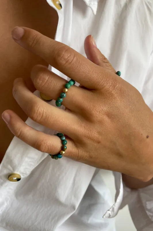 The Turquoise Flexi Ring sold by DONNI.
