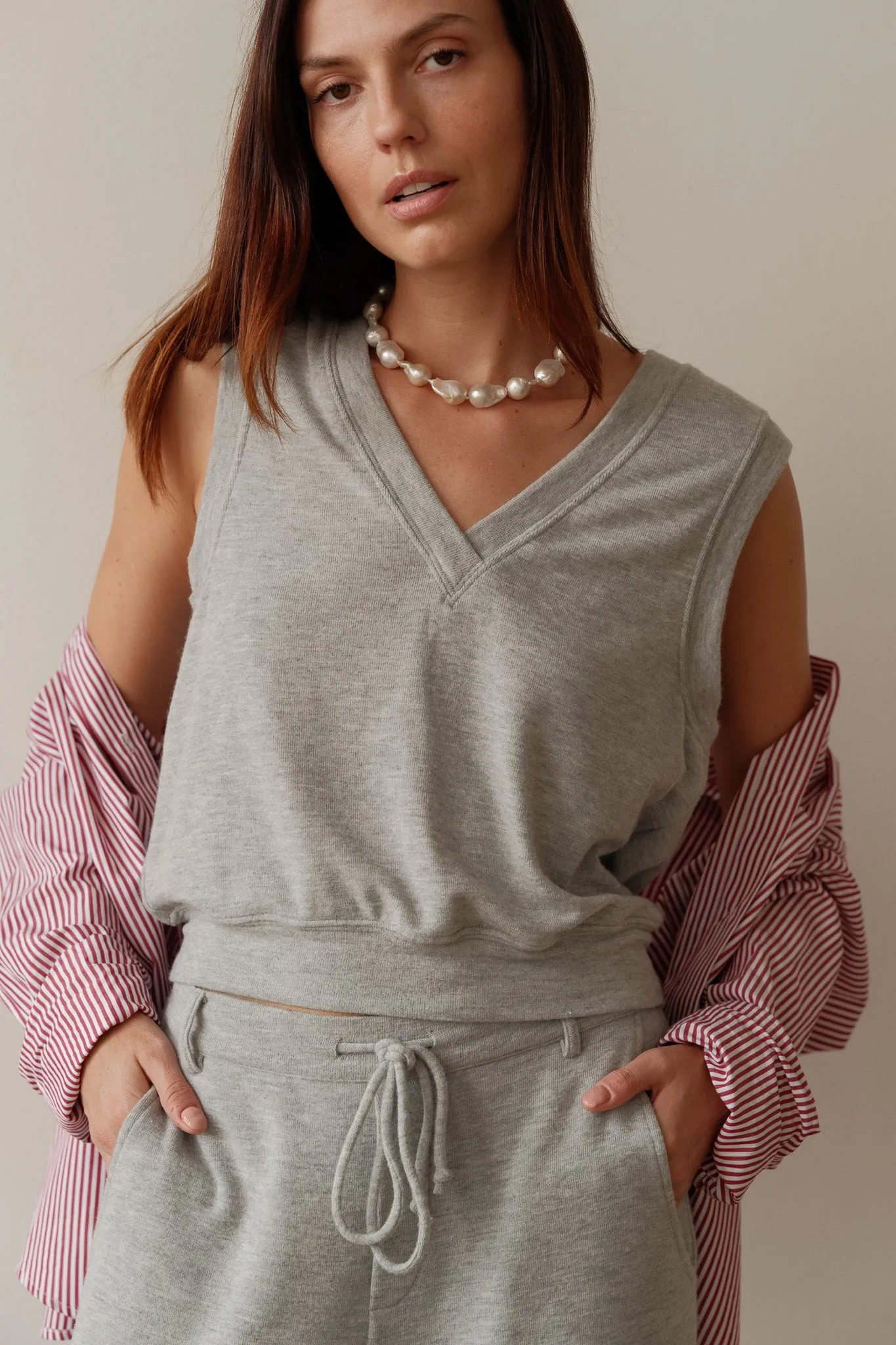 The Sweater Vest sold by DONNI.