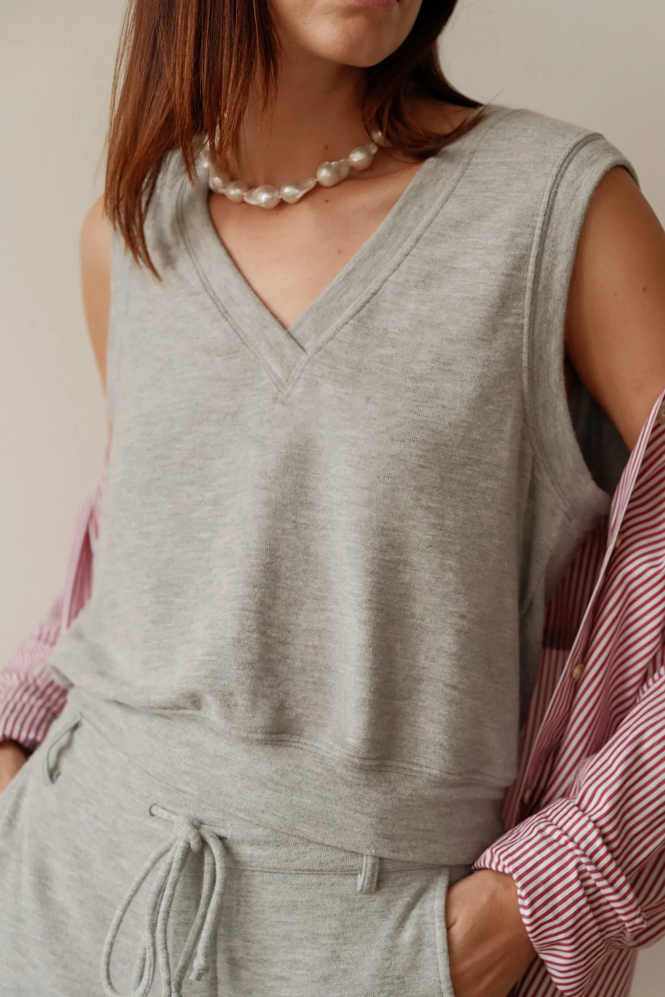 The Sweater Vest sold by DONNI. product image thumbnail 3