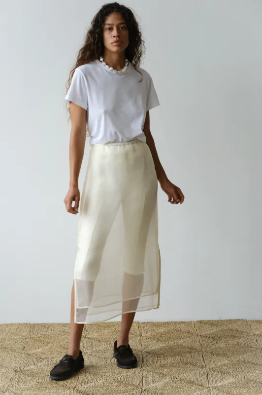 The Organza Simple Skirt sold by DONNI.