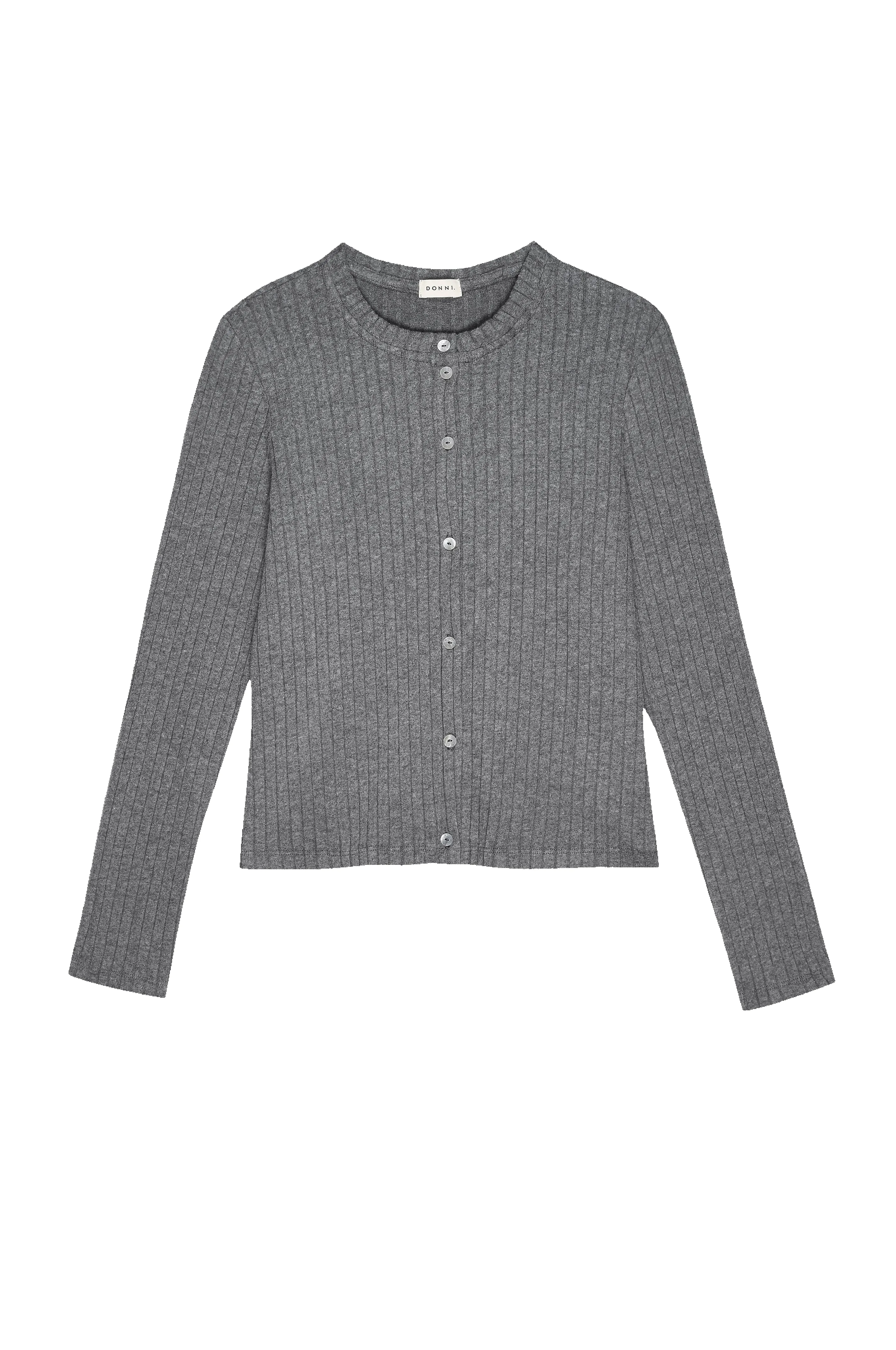 The Sweater Rib Cardi sold by DONNI. product image thumbnail 2