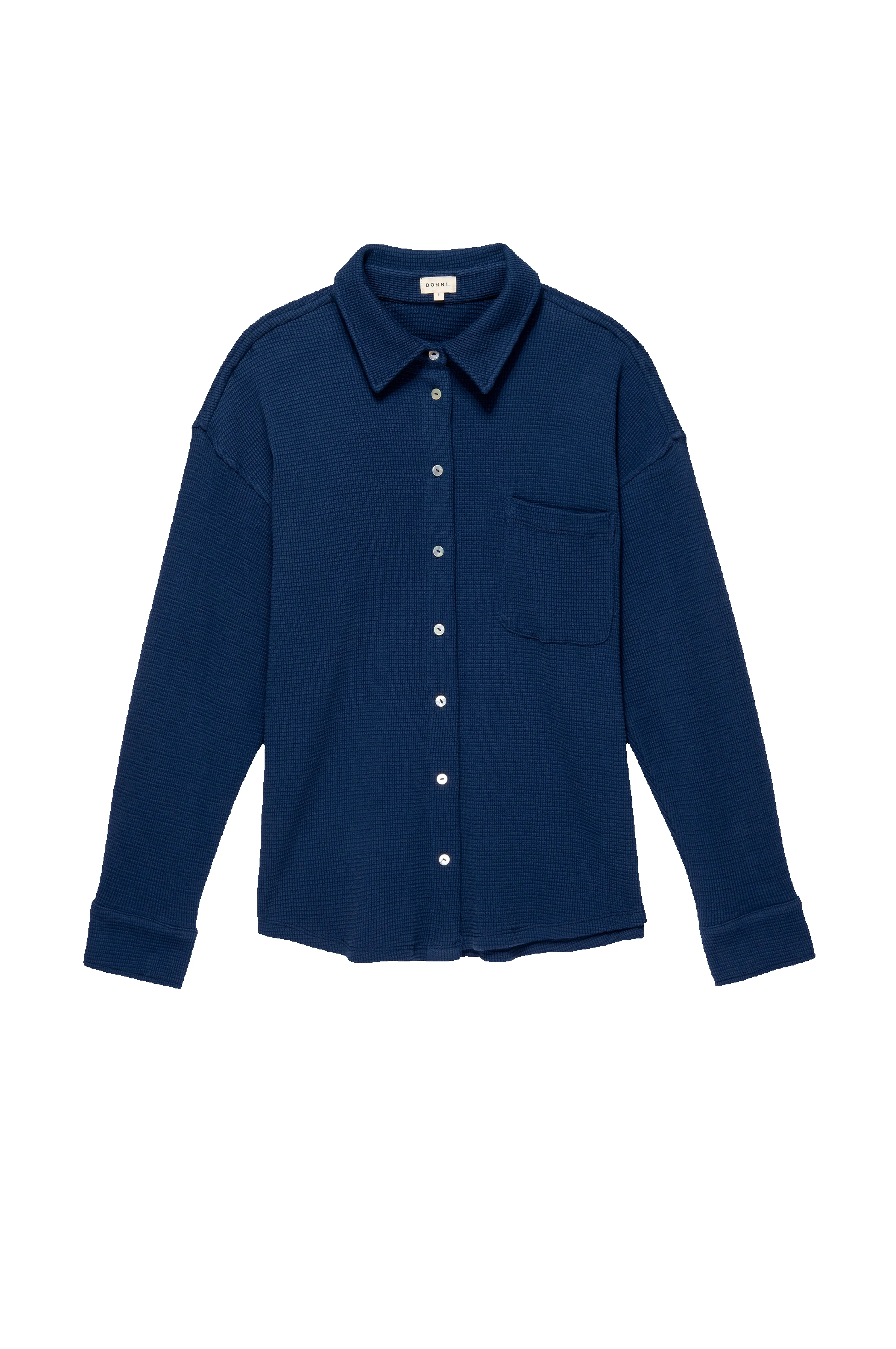 thermal button down sold by DONNI. product image thumbnail 2