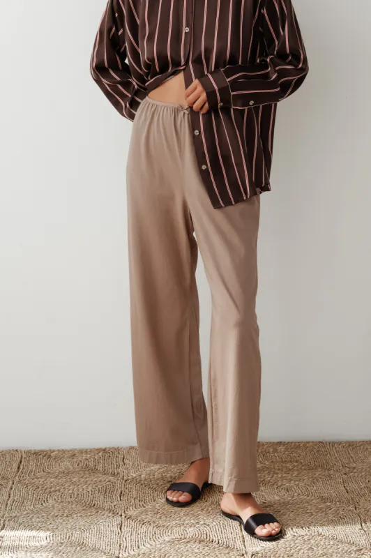 The Jersey Bow Simple Pant sold by DONNI.