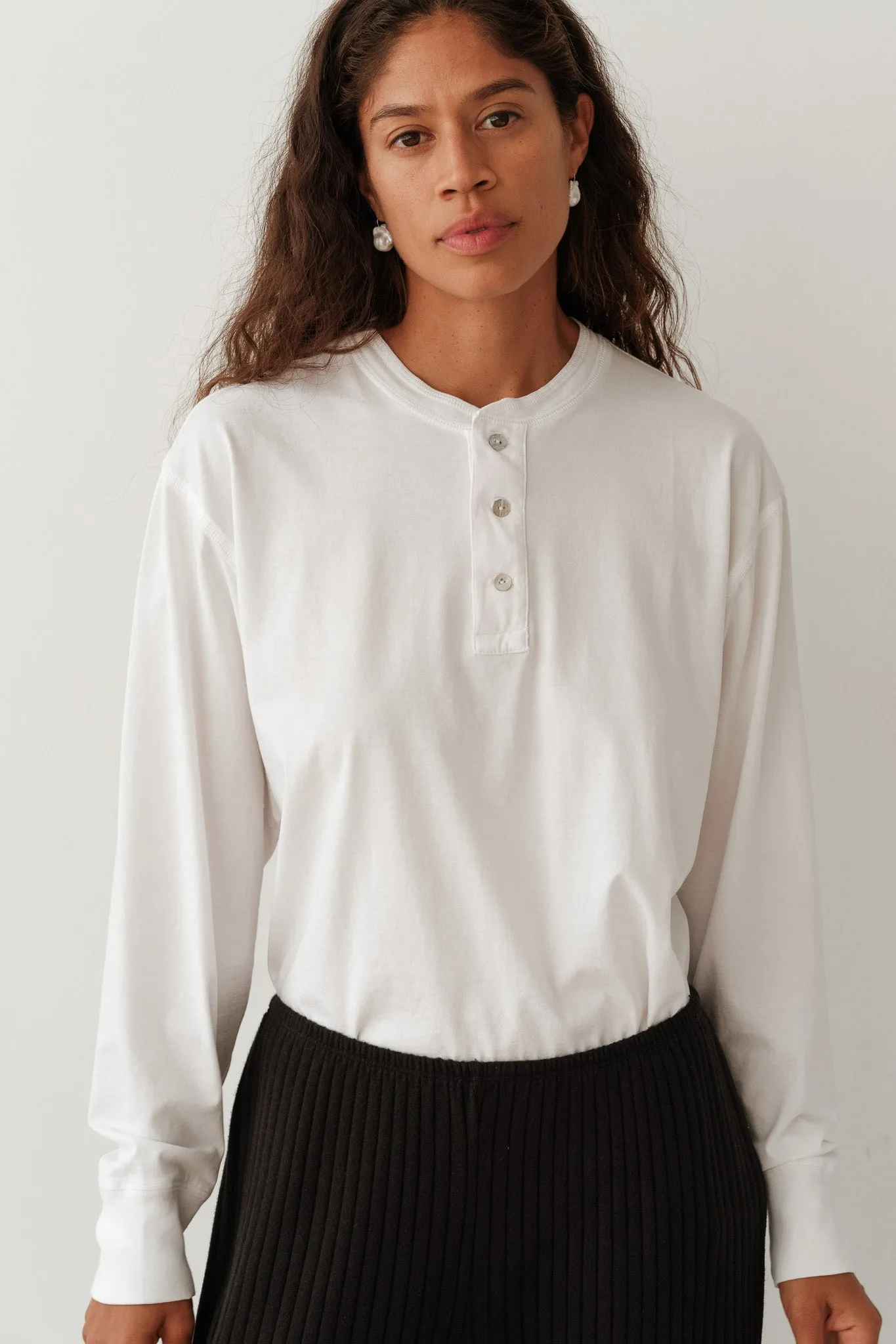 The Jersey Henley sold by DONNI.