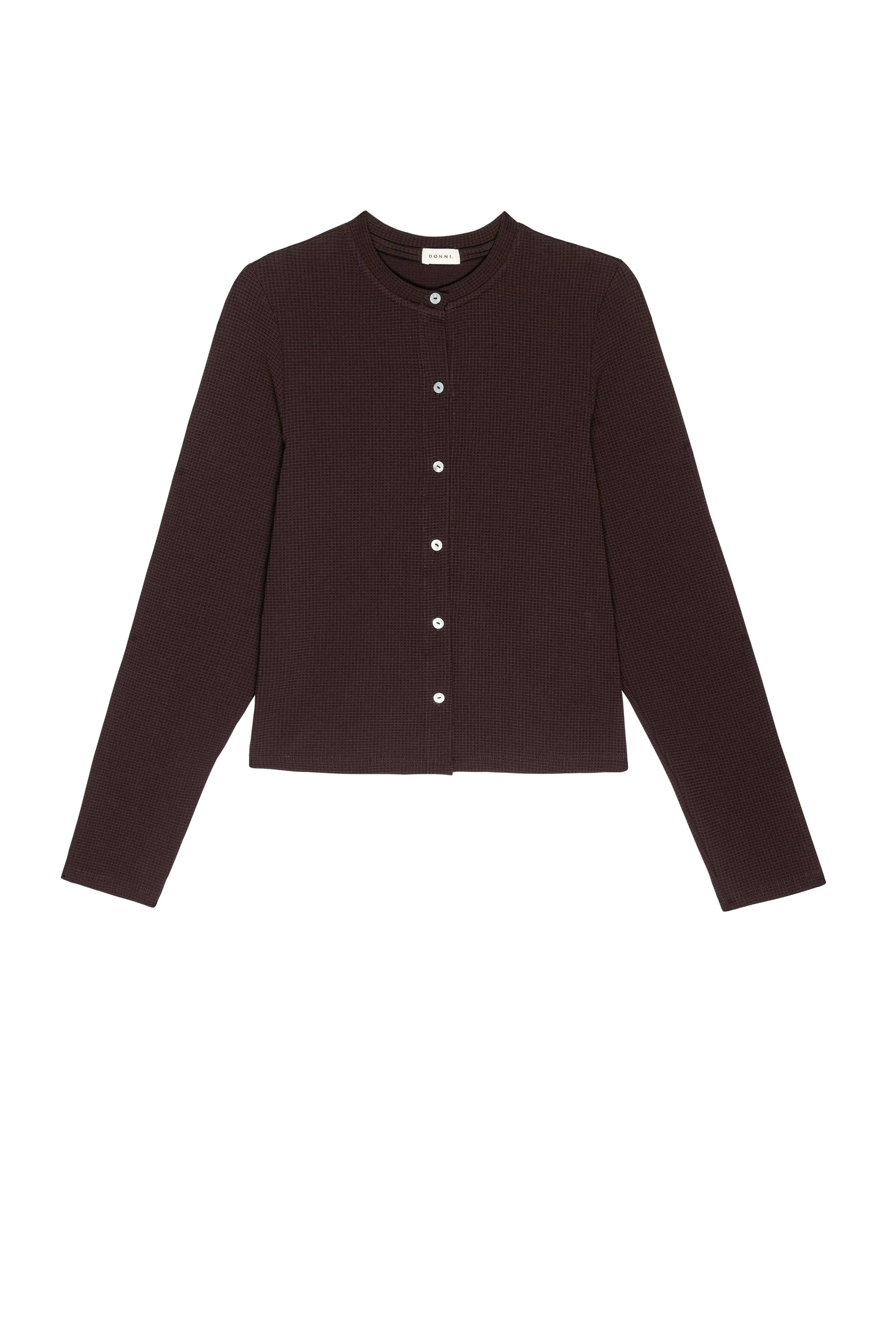 The Box Weave Stretch Cardi sold by DONNI. product image thumbnail 2