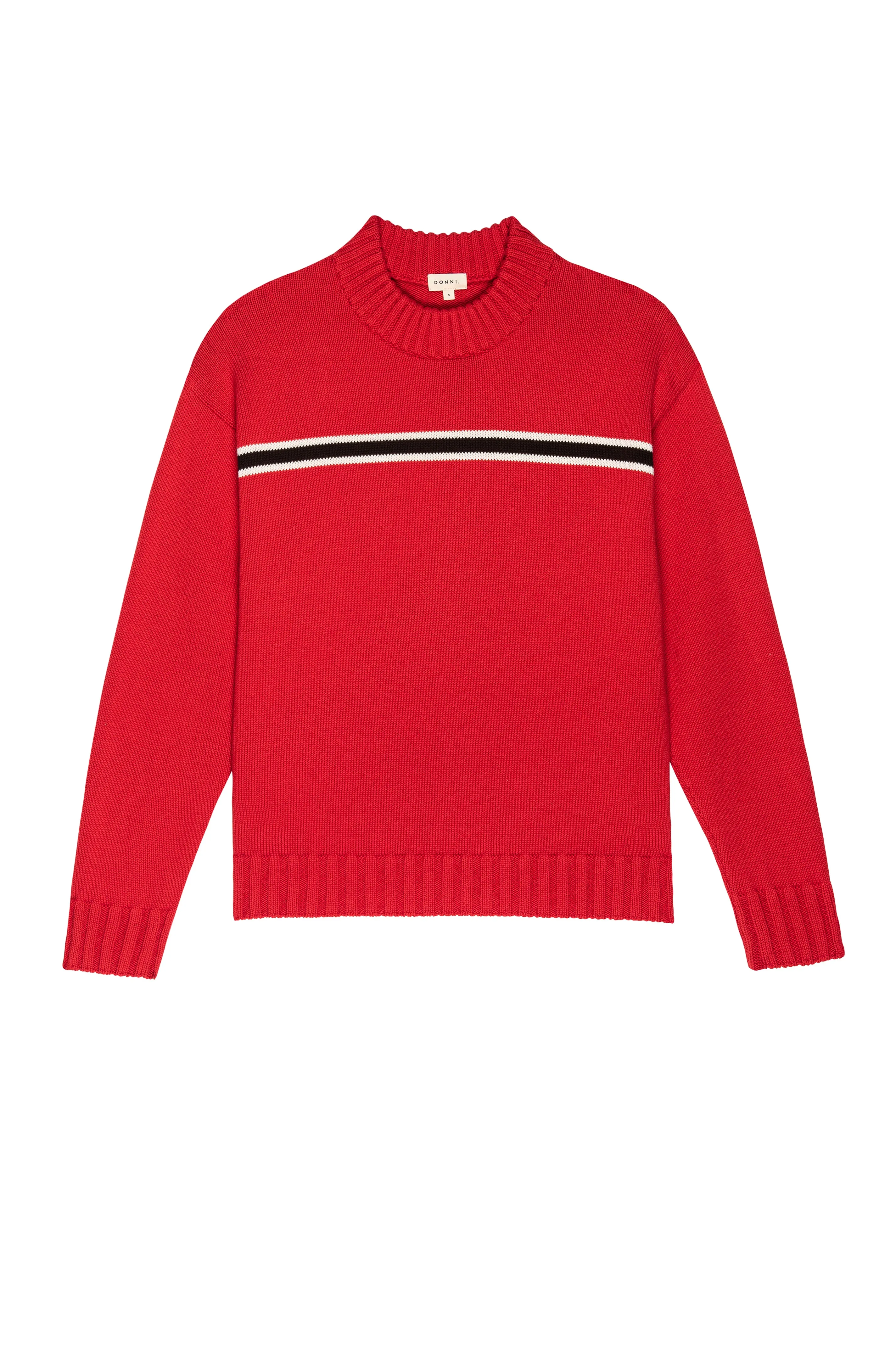 The Cotton Cashmere Stripe Sweater sold by DONNI. product image thumbnail 2