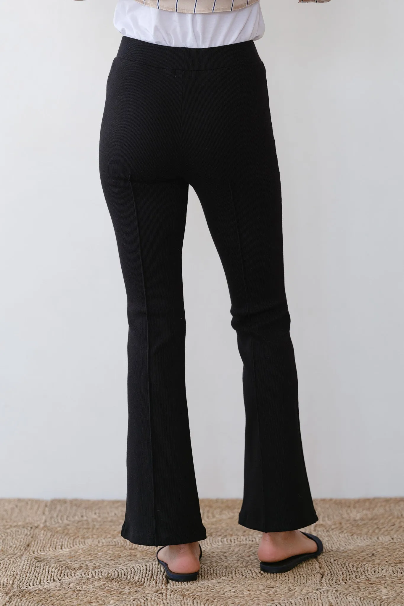 The Tall Rib Kick Flare sold by DONNI. product image thumbnail 4