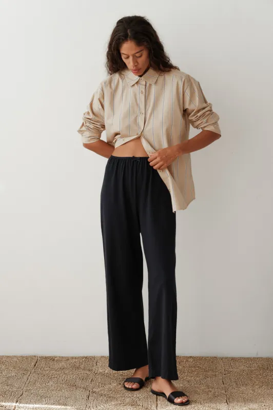 The Jersey Bow Simple Pant sold by DONNI.