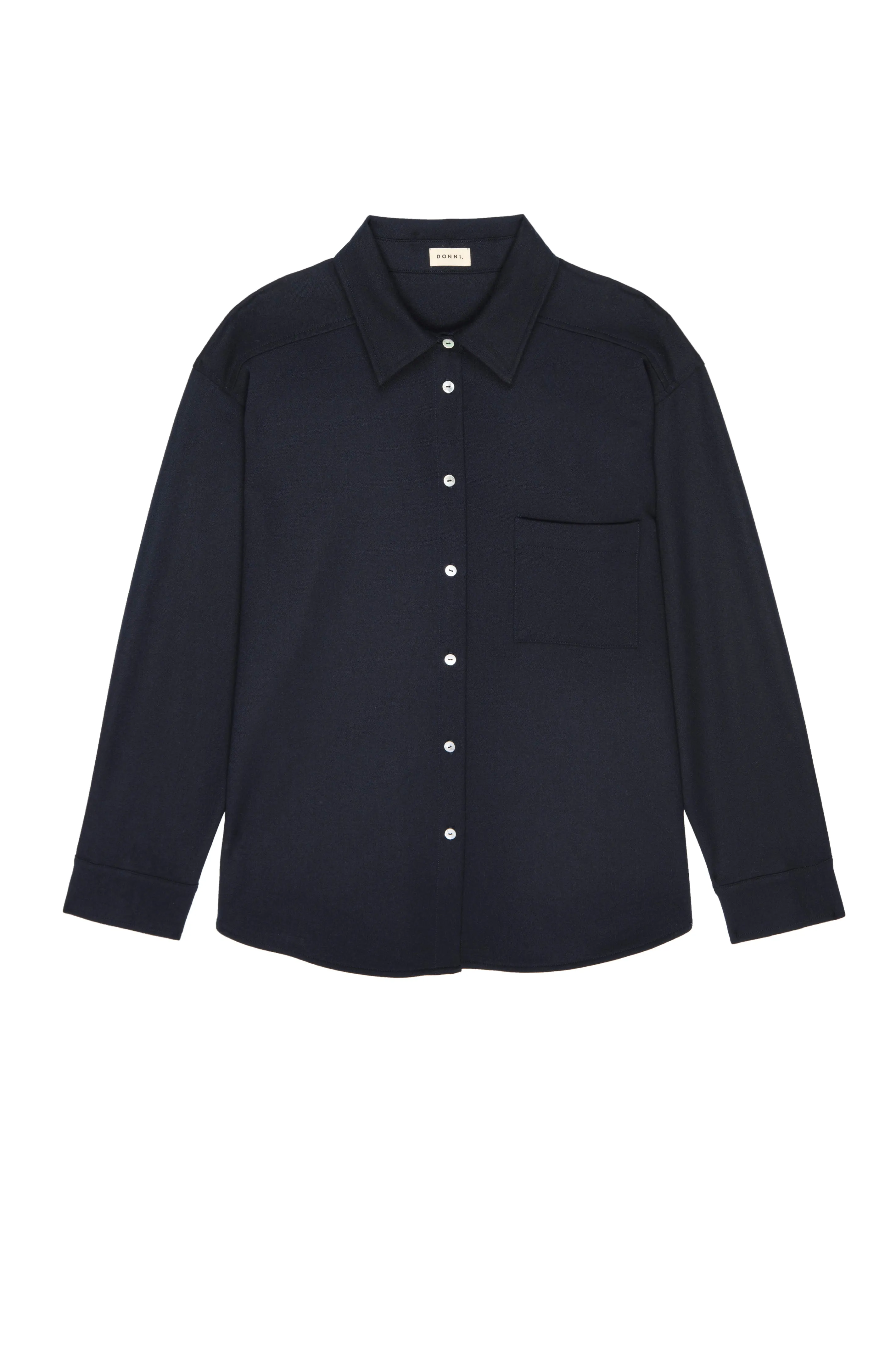 The Flannel Shirt Jacket sold by DONNI. product image thumbnail 2