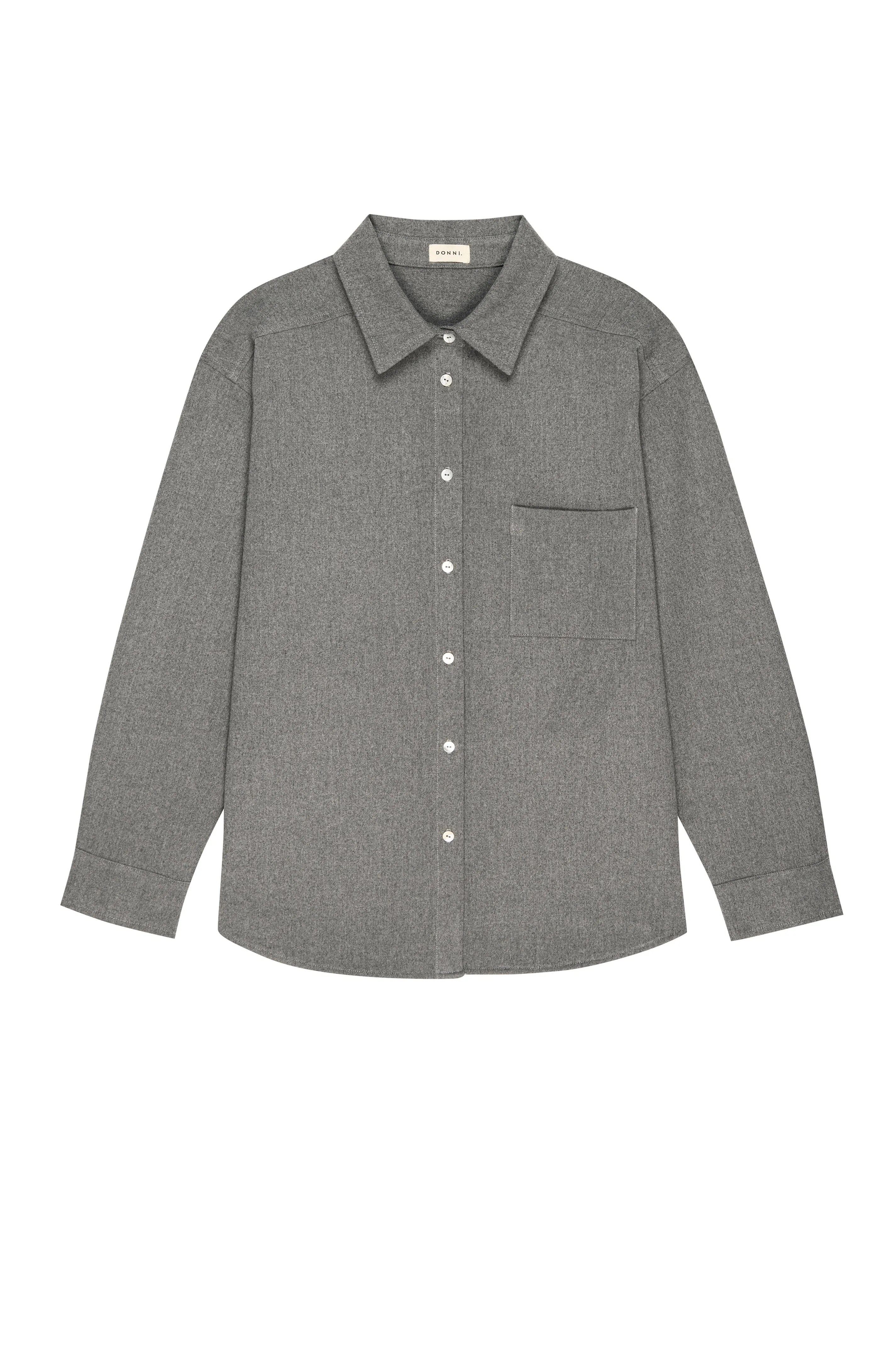 The Flannel Shirt Jacket sold by DONNI. product image thumbnail 2