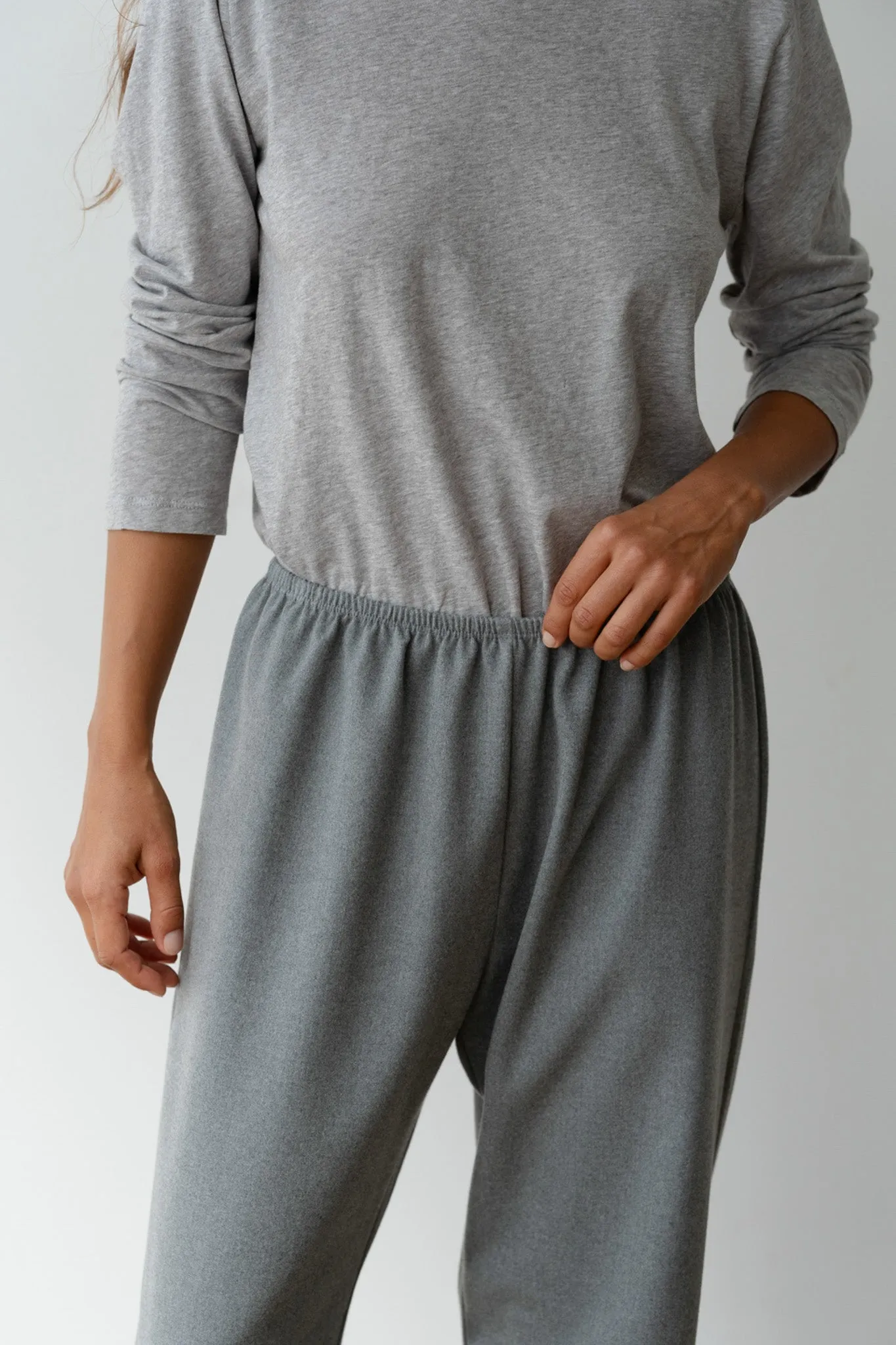 The Flannel Simple Pant sold by DONNI. product image thumbnail 3