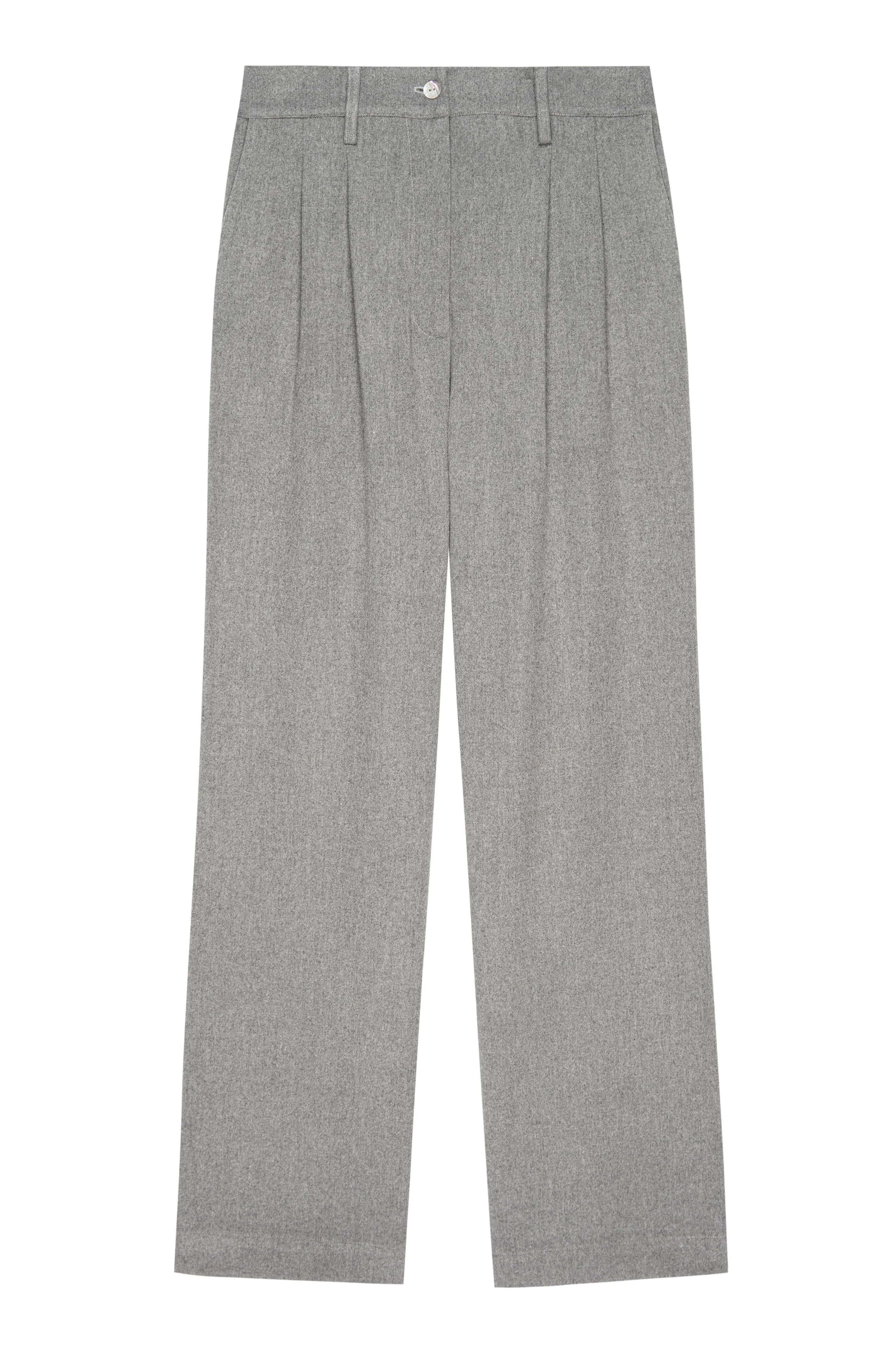 The Flannel Pleated Pant sold by DONNI. product image thumbnail 2