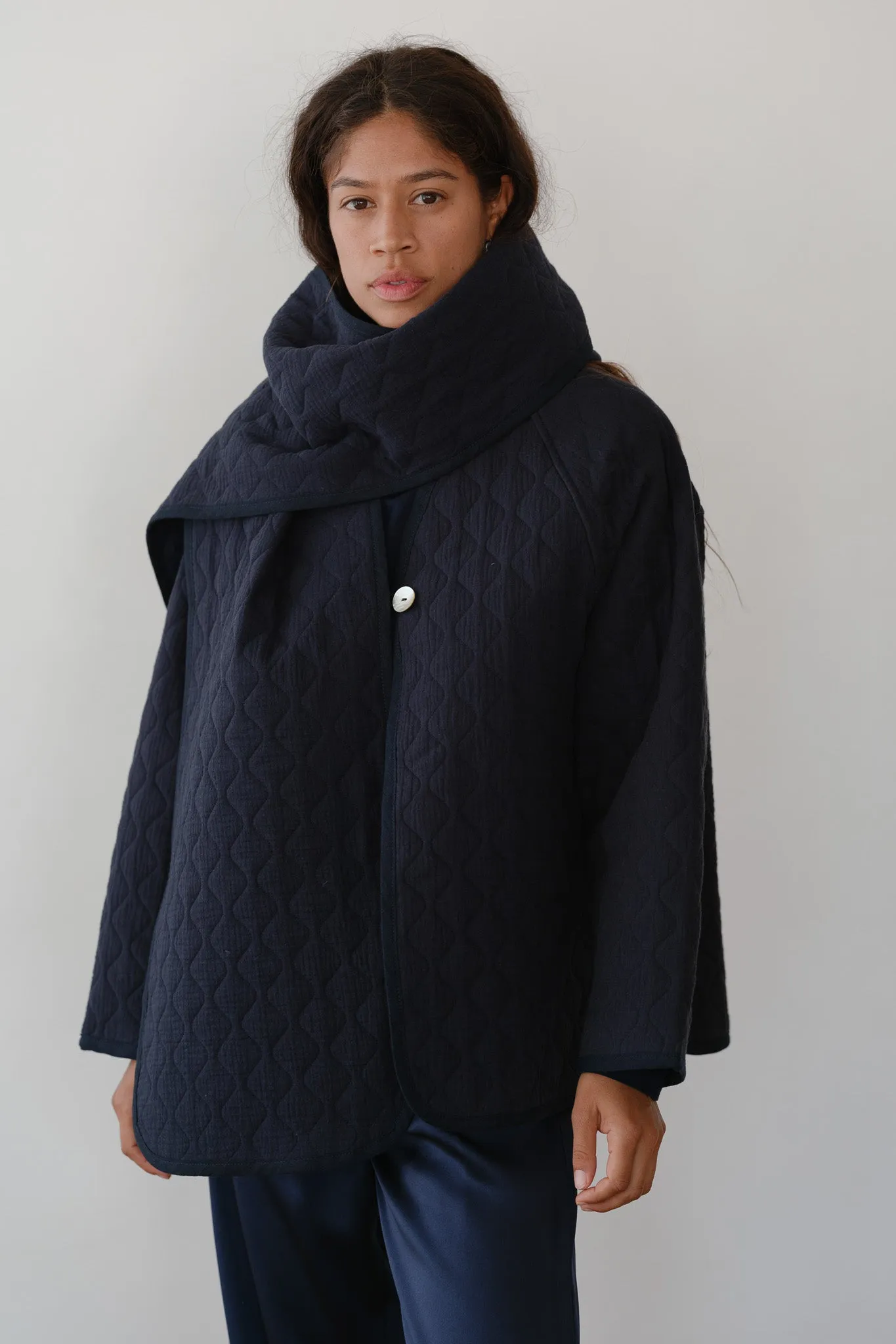 The Quilted Scarf sold by DONNI. product image thumbnail 4