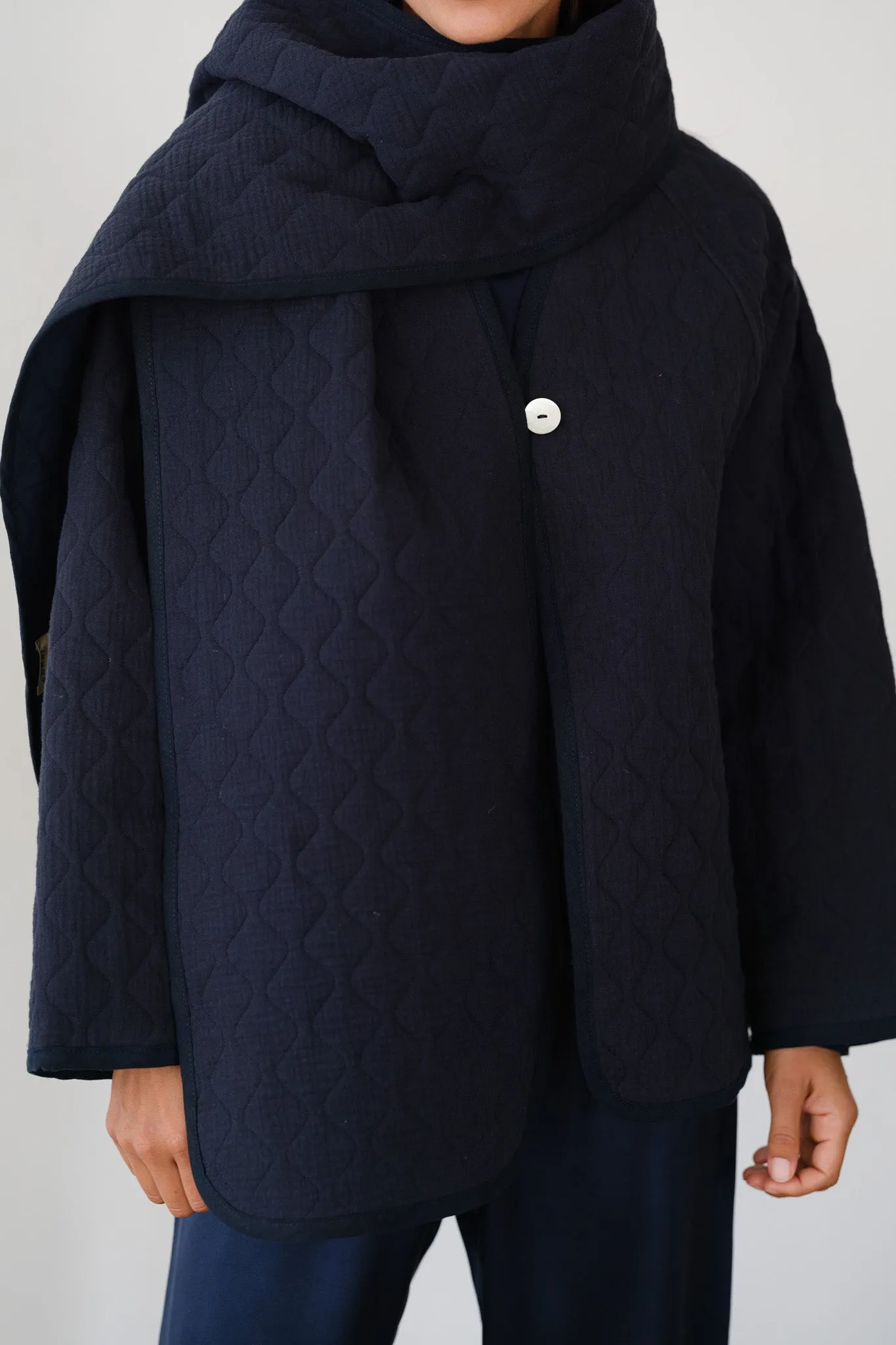 The Quilted Scarf sold by DONNI.