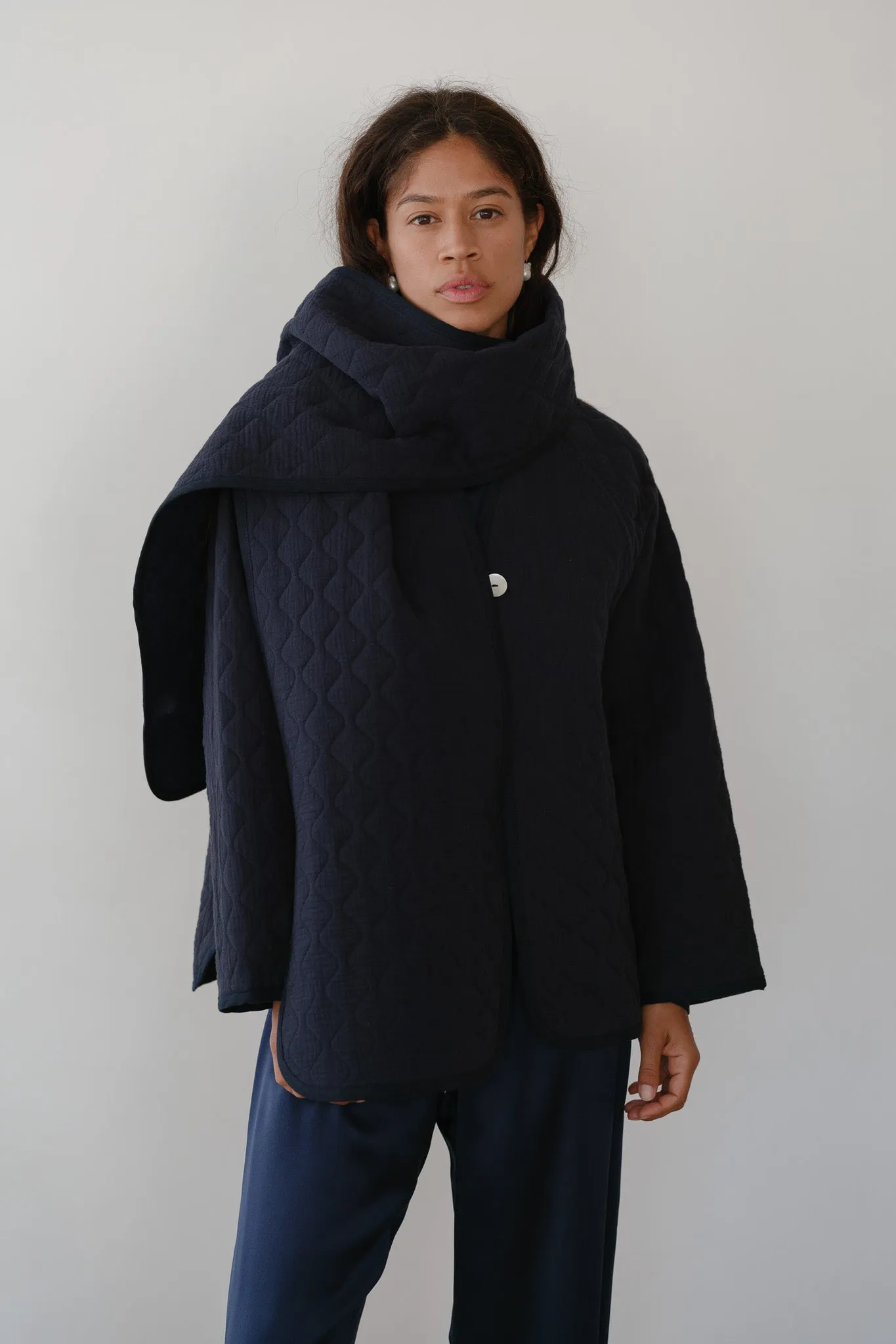 The Quilted Scarf sold by DONNI. product image thumbnail 3