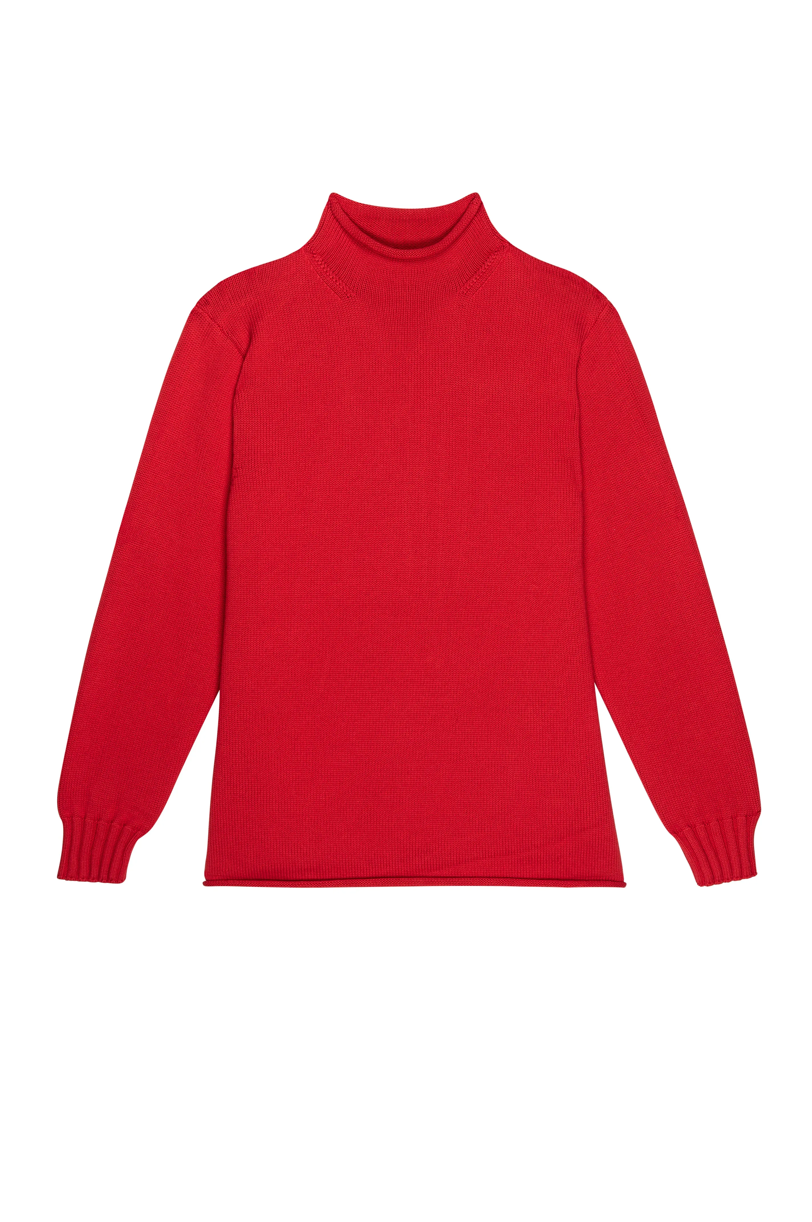 The Cotton Cashmere Roll Neck Sweater sold by DONNI. product image thumbnail 2