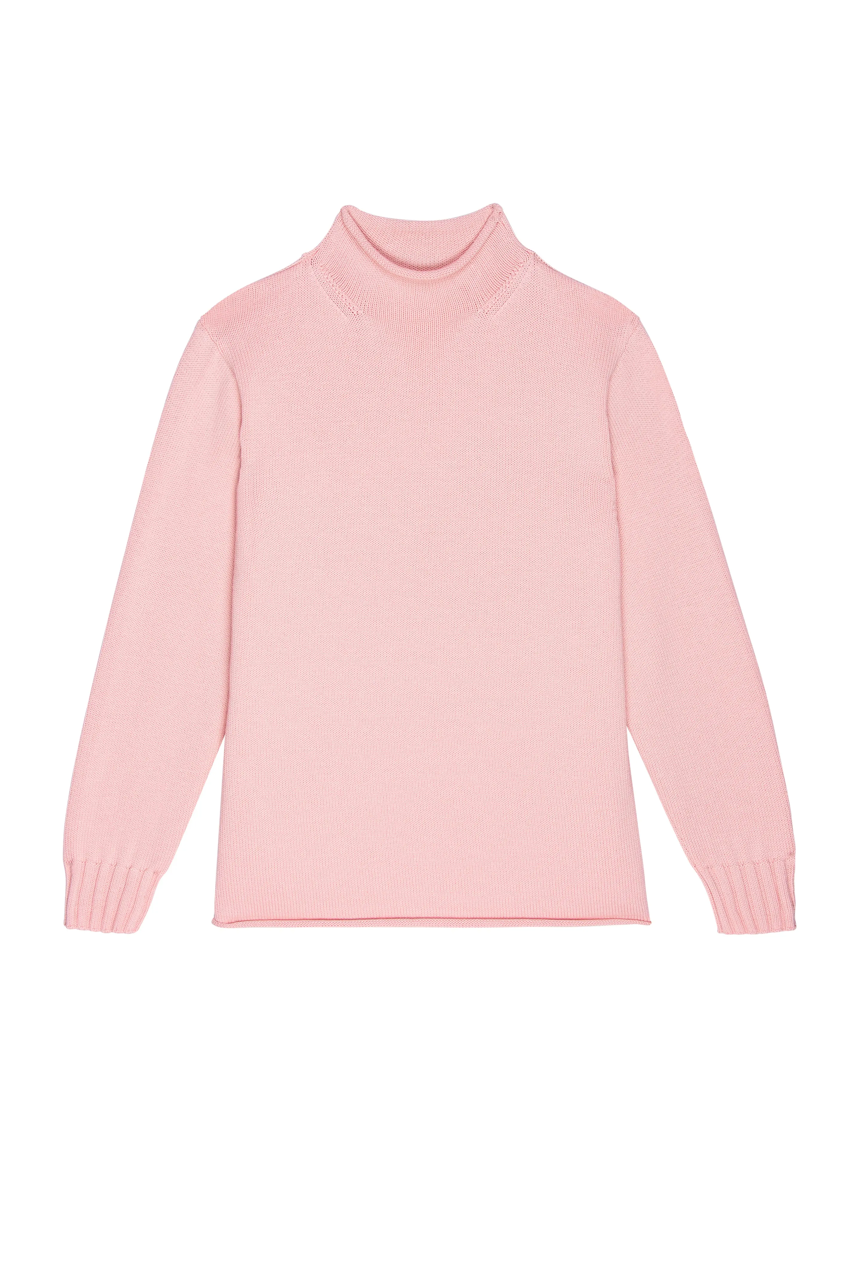 The Cotton Cashmere Roll Neck Sweater sold by DONNI. product image thumbnail 2