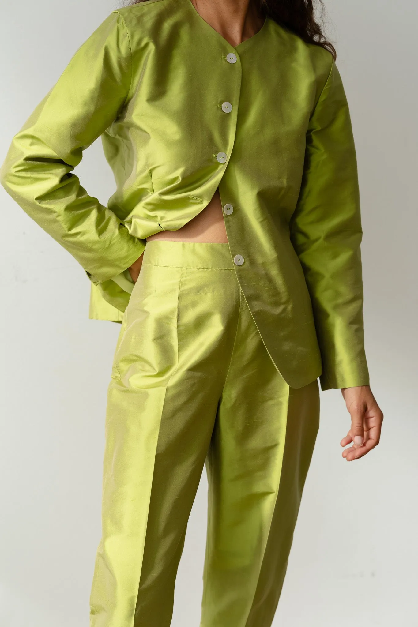 The Taffeta Lady Jacket sold by DONNI. product image thumbnail 4