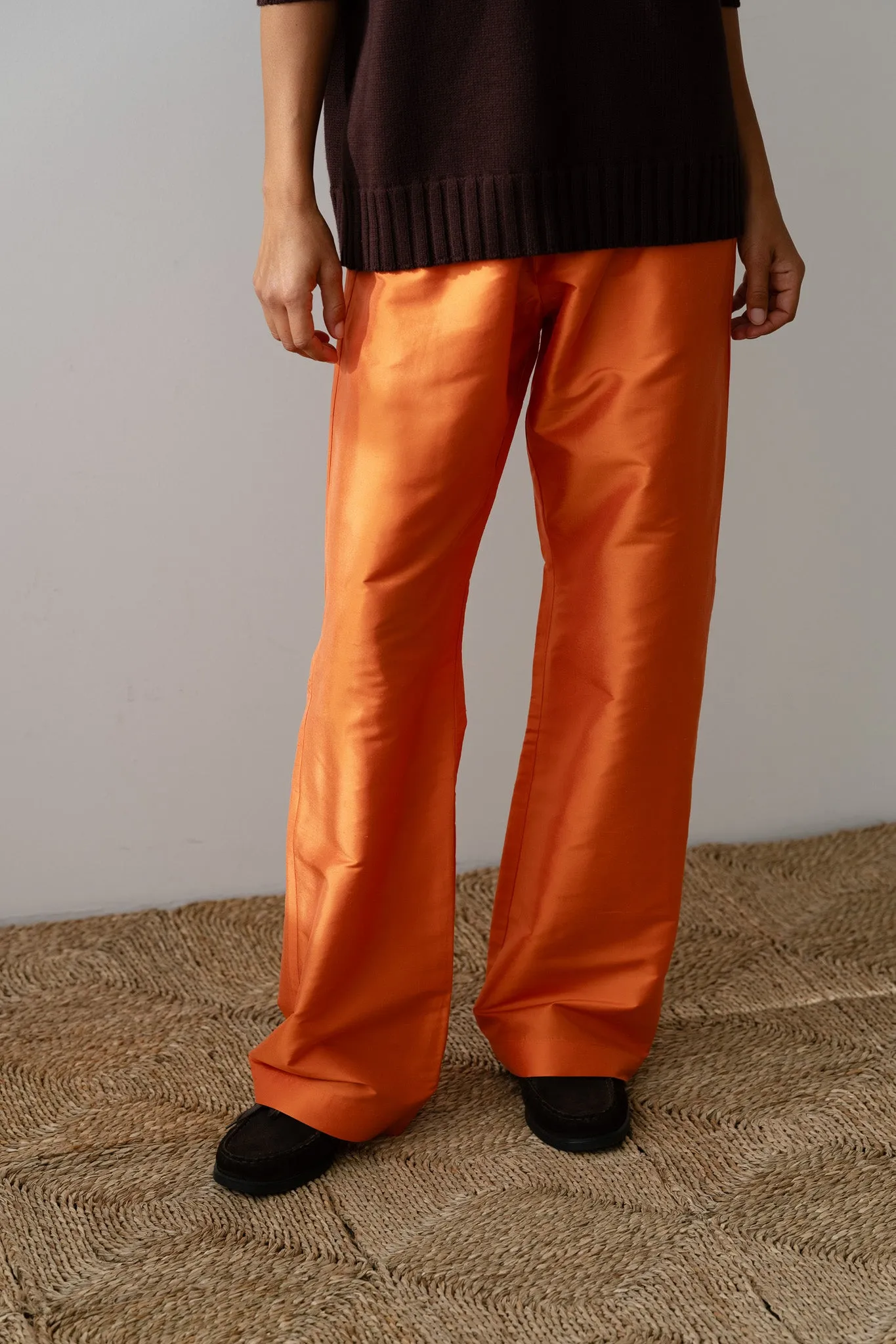 The Taffeta Simple Pant sold by DONNI.