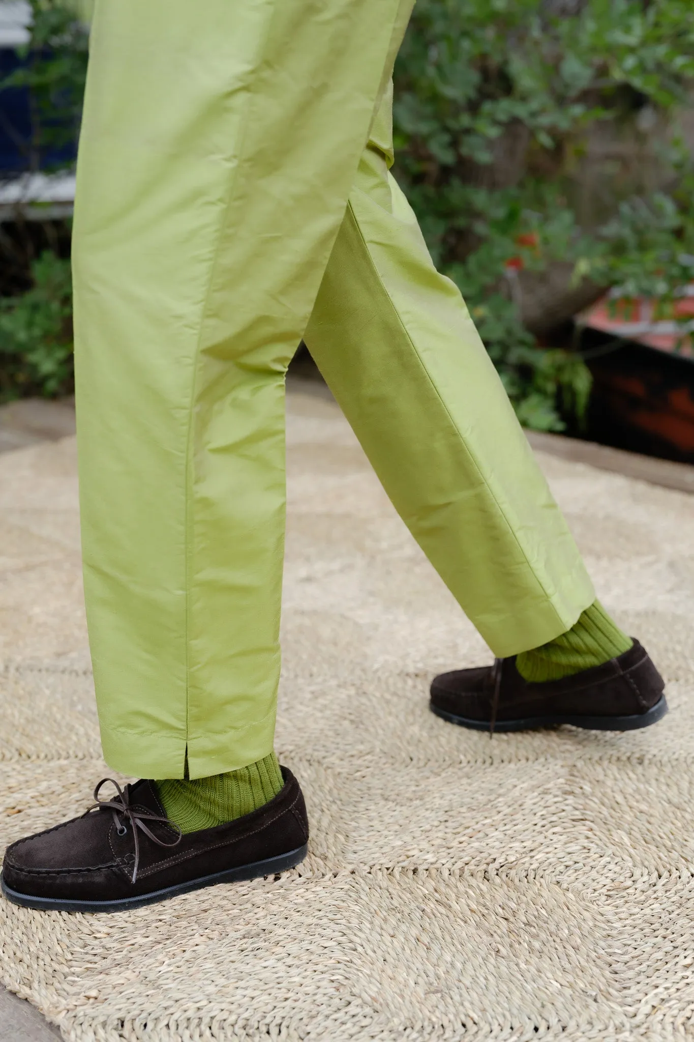 The Taffeta Cigarette Pant sold by DONNI. product image thumbnail 3