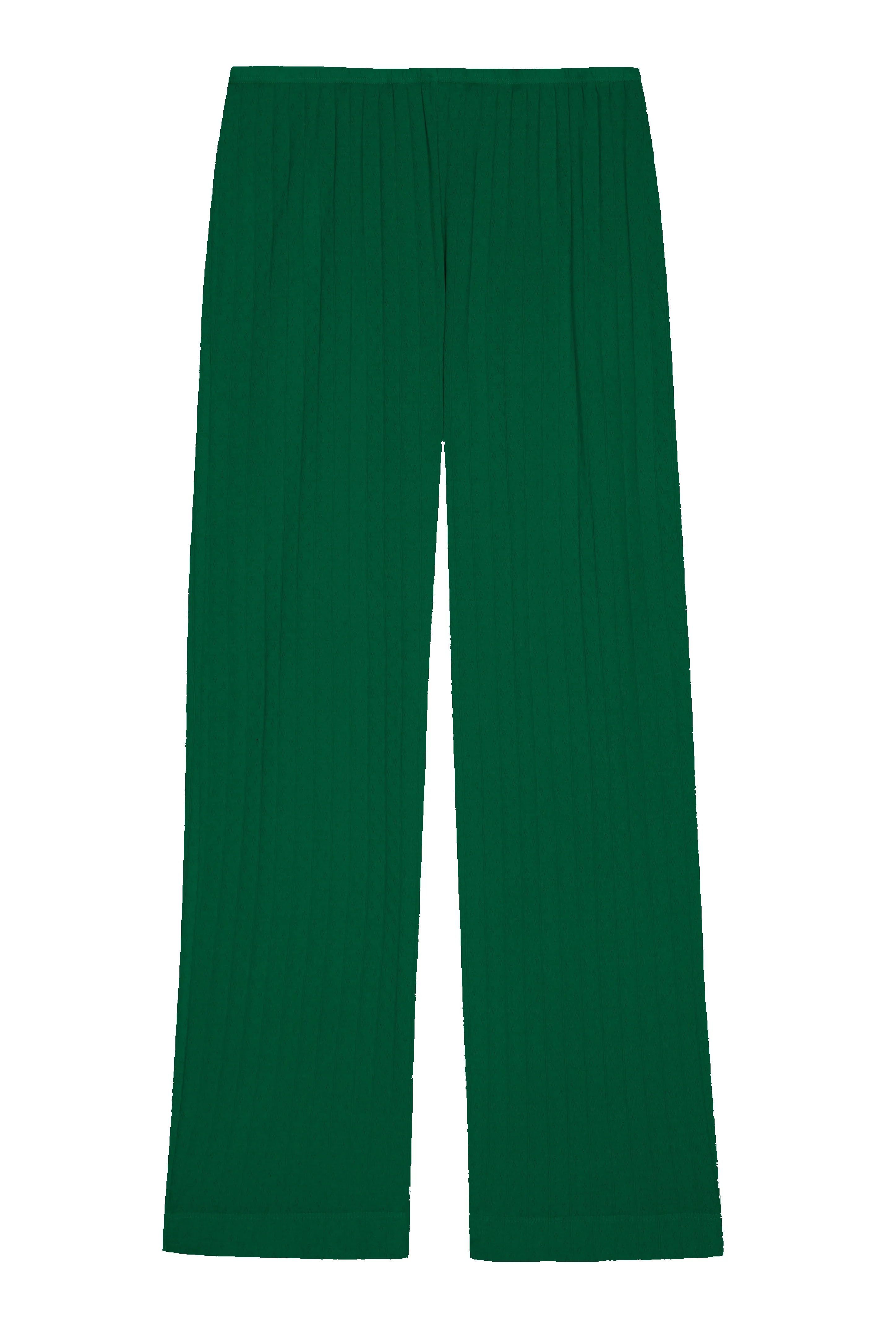 The Pointelle Simple Crop Pant sold by DONNI. product image thumbnail 2