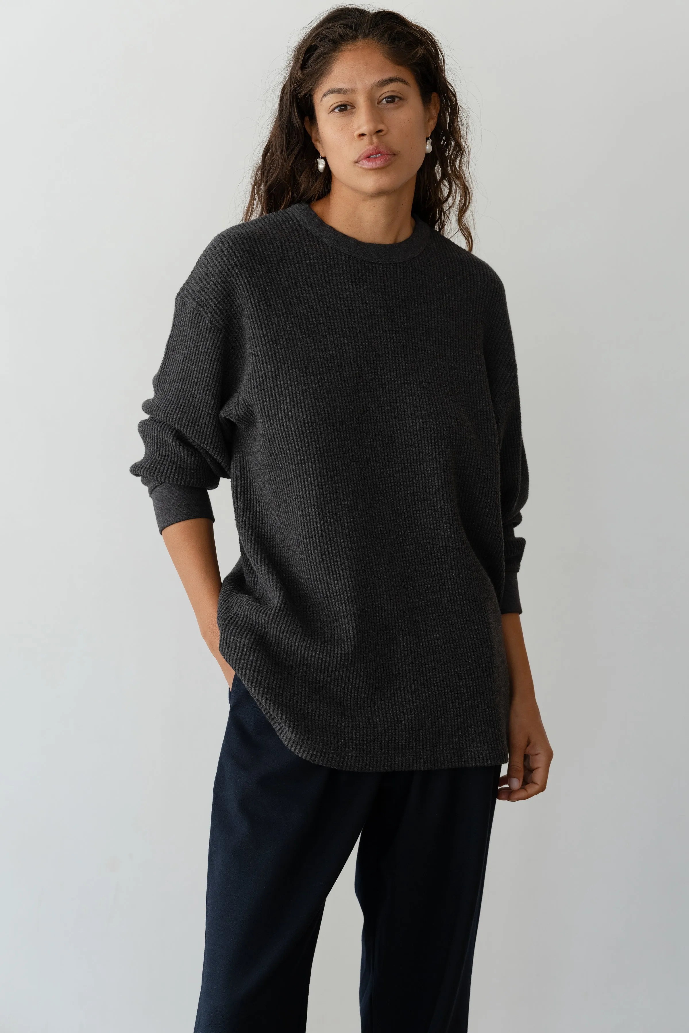 The Thermal Crewneck sold by DONNI. product image thumbnail 5