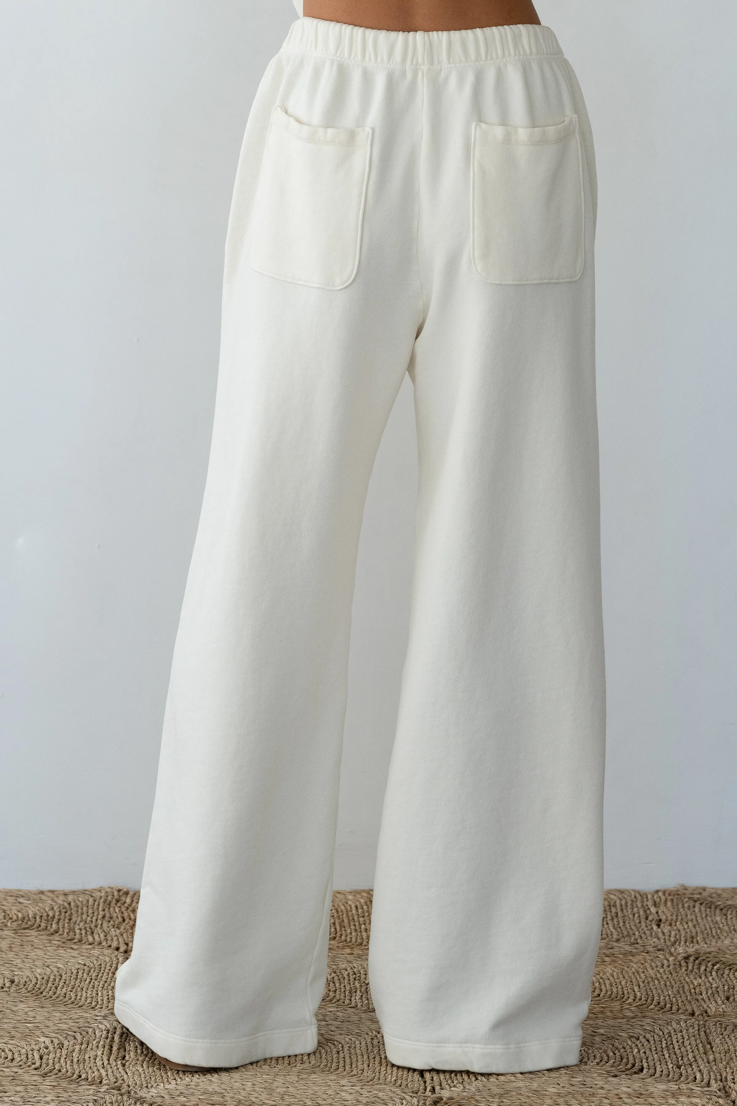 The Eco-Fleece Wide Leg Sweatpants sold by DONNI. product image thumbnail 4