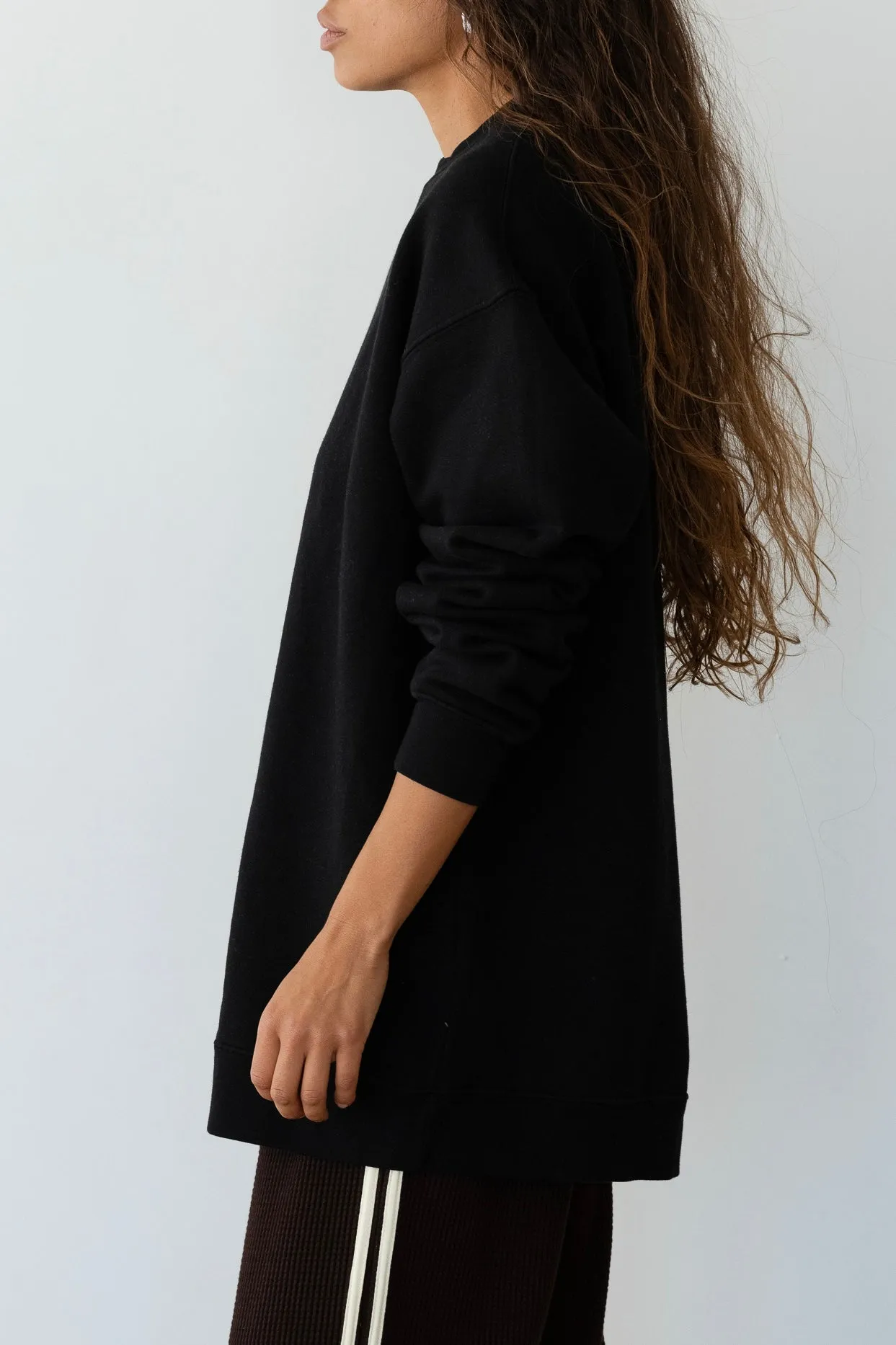 The Eco-Fleece Crewneck sold by DONNI. product image thumbnail 4