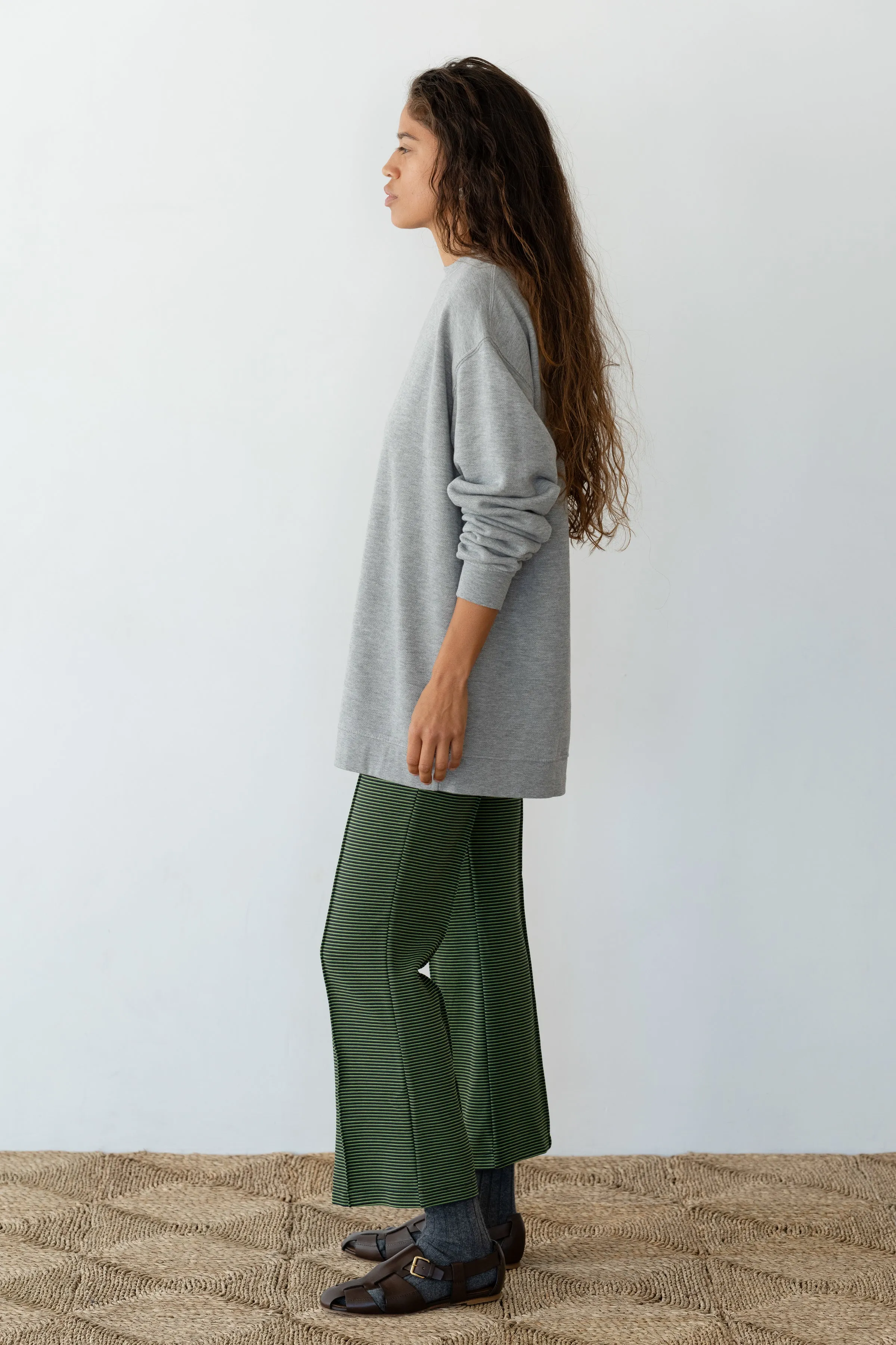 The Eco-Fleece Crewneck sold by DONNI. product image thumbnail 5